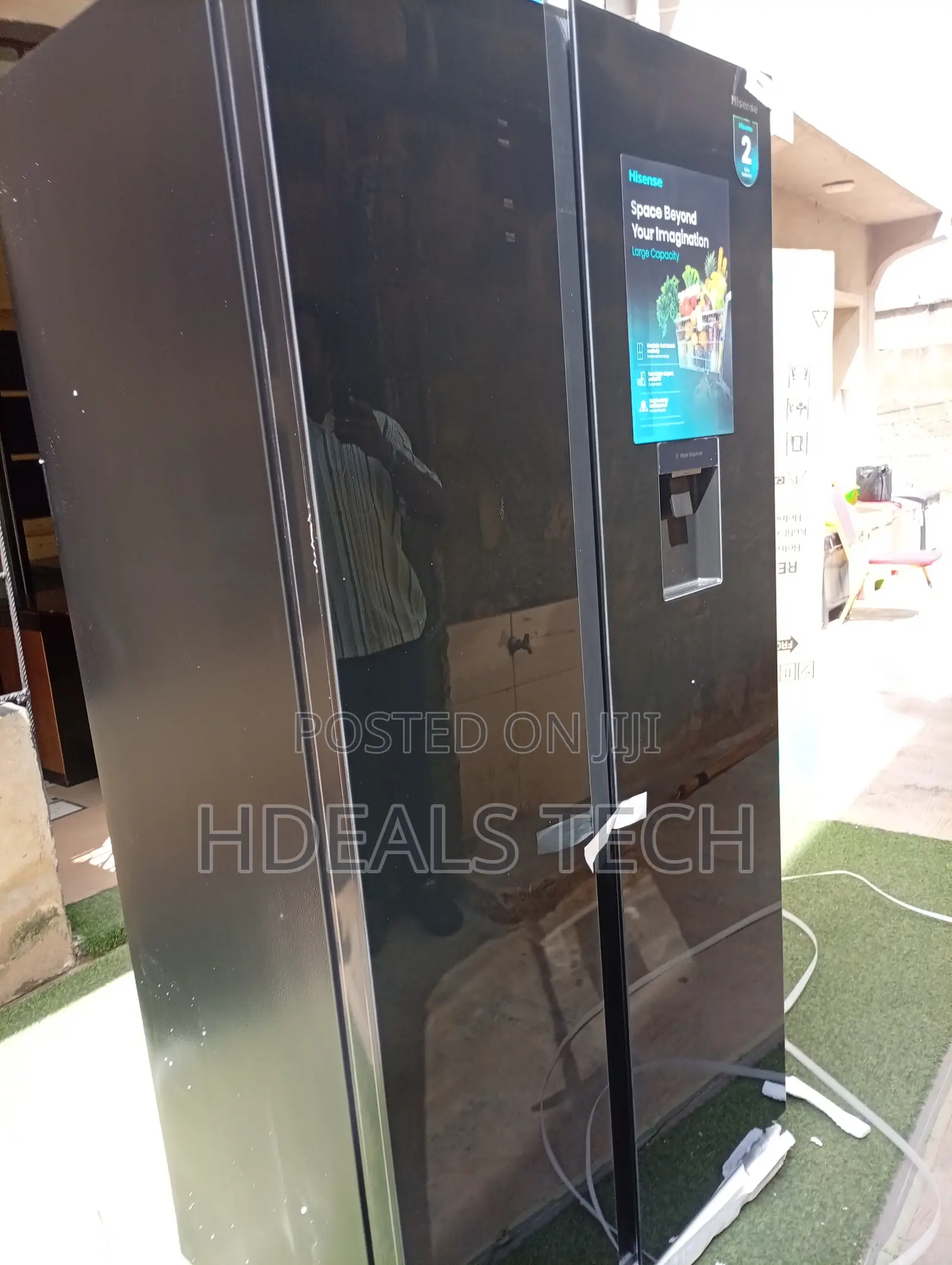 Hisense Rc-71tbgl Side by Side Fridge – Quiet Operation