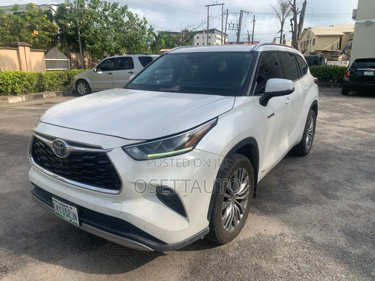 Toyota Highlander Platinum 2022 White