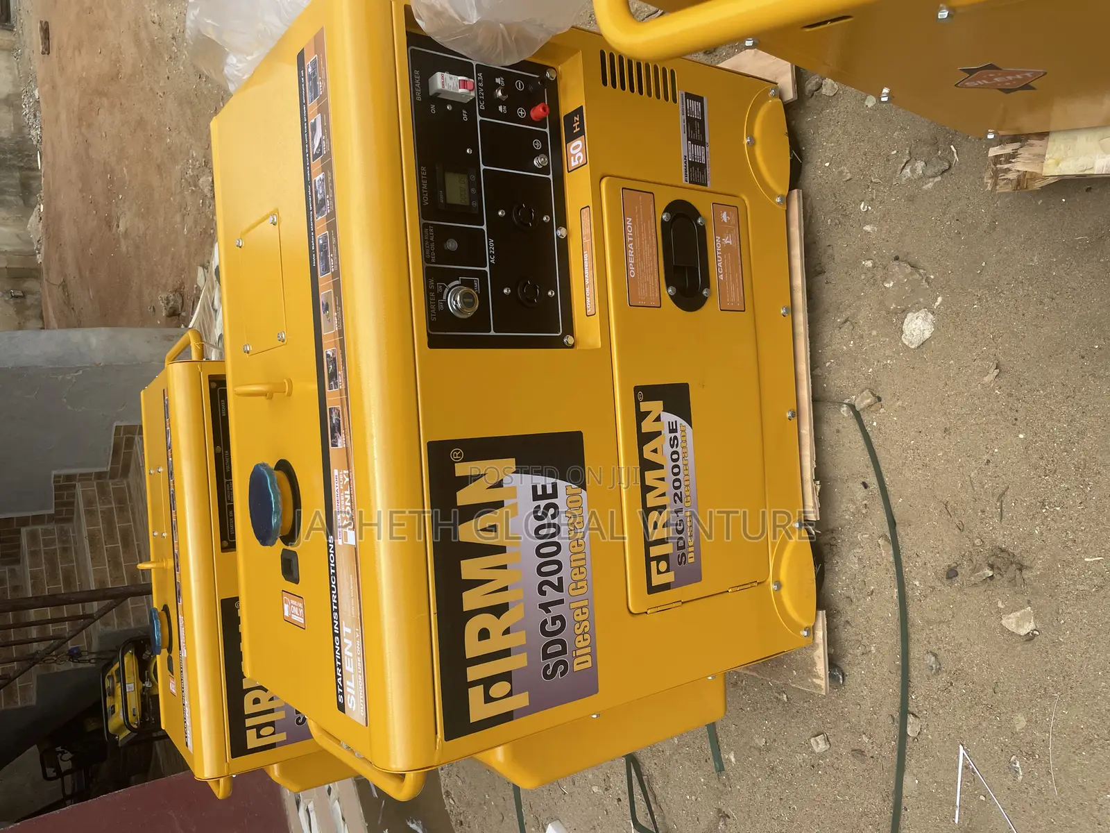 Heavy Duty Firman Sdg12000se Silent Diesel Generator 10kva