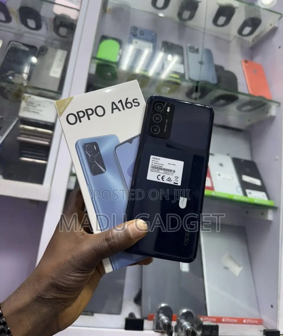 New Oppo A16 64 GB Blue
