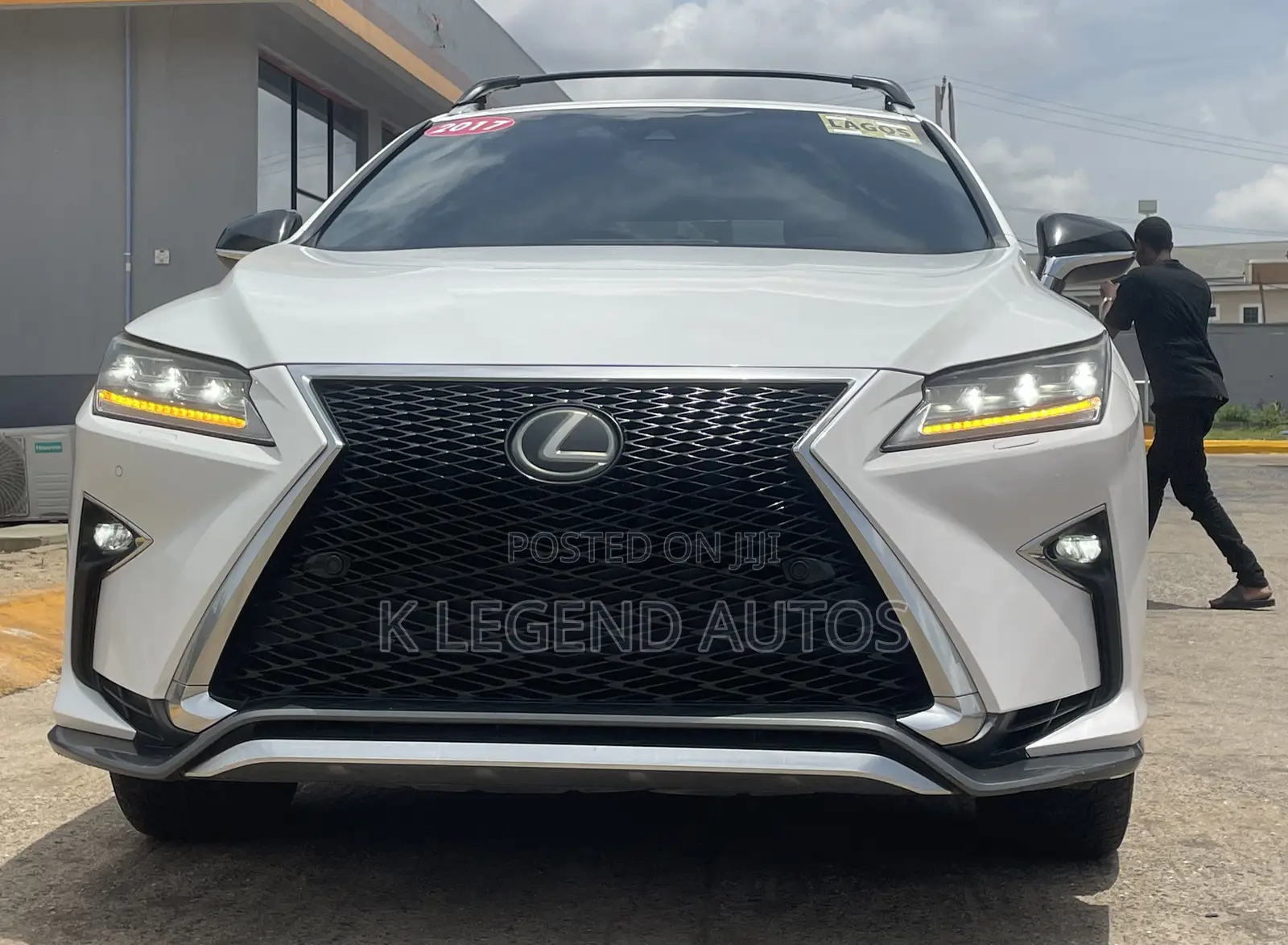 Lexus RX 350 F Sport AWD 2017 White