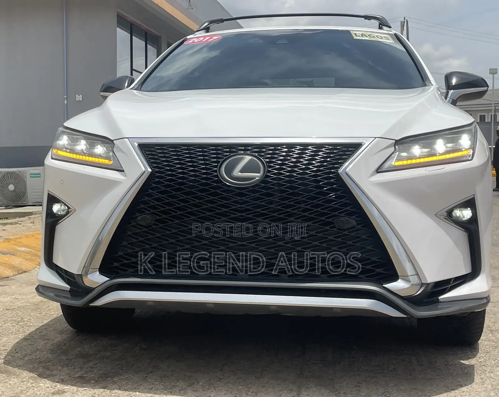 Lexus RX 350 F Sport AWD 2017 White
