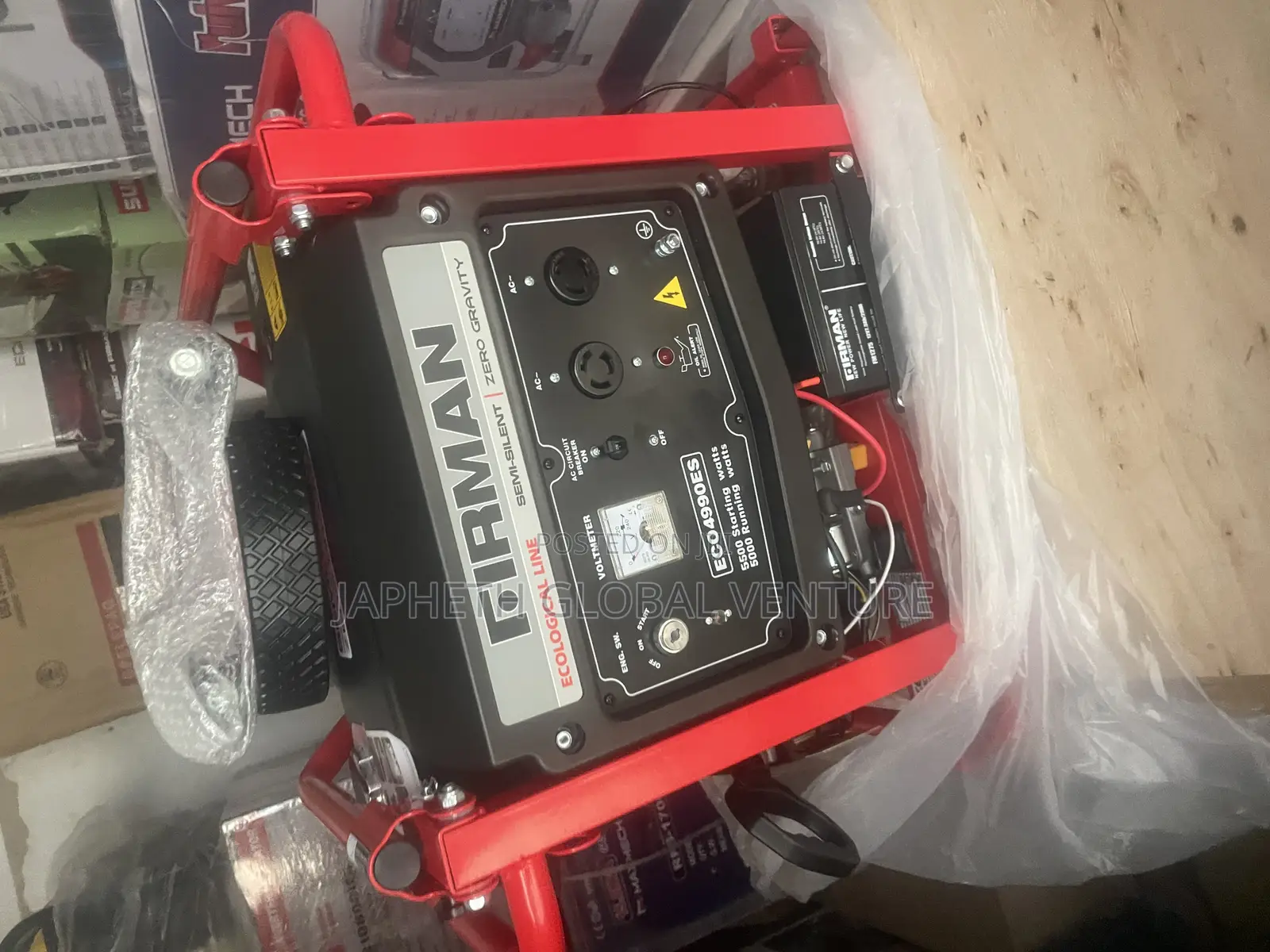 Firman 5.5kva Eco 4990es Ecological Petrol Generator