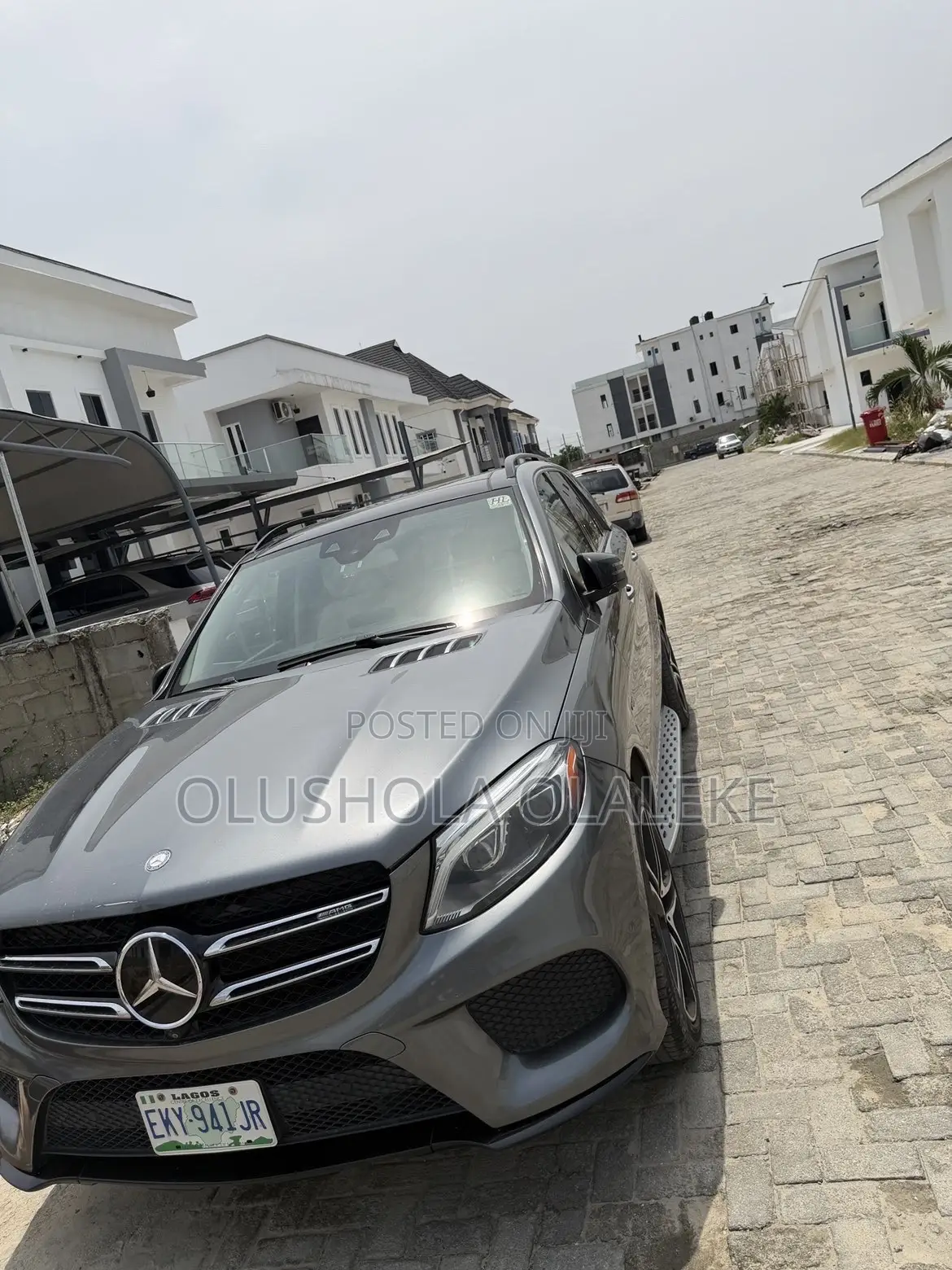 Mercedes-Benz GLE-Class AMG GLE 43 4MATIC 2017 Gray