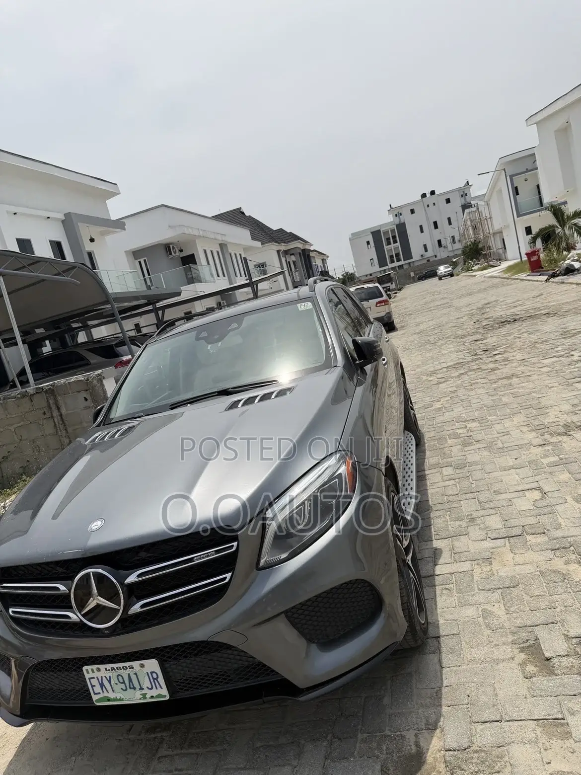Mercedes-Benz GLE-Class AMG GLE 43 4MATIC 2017 Gray
