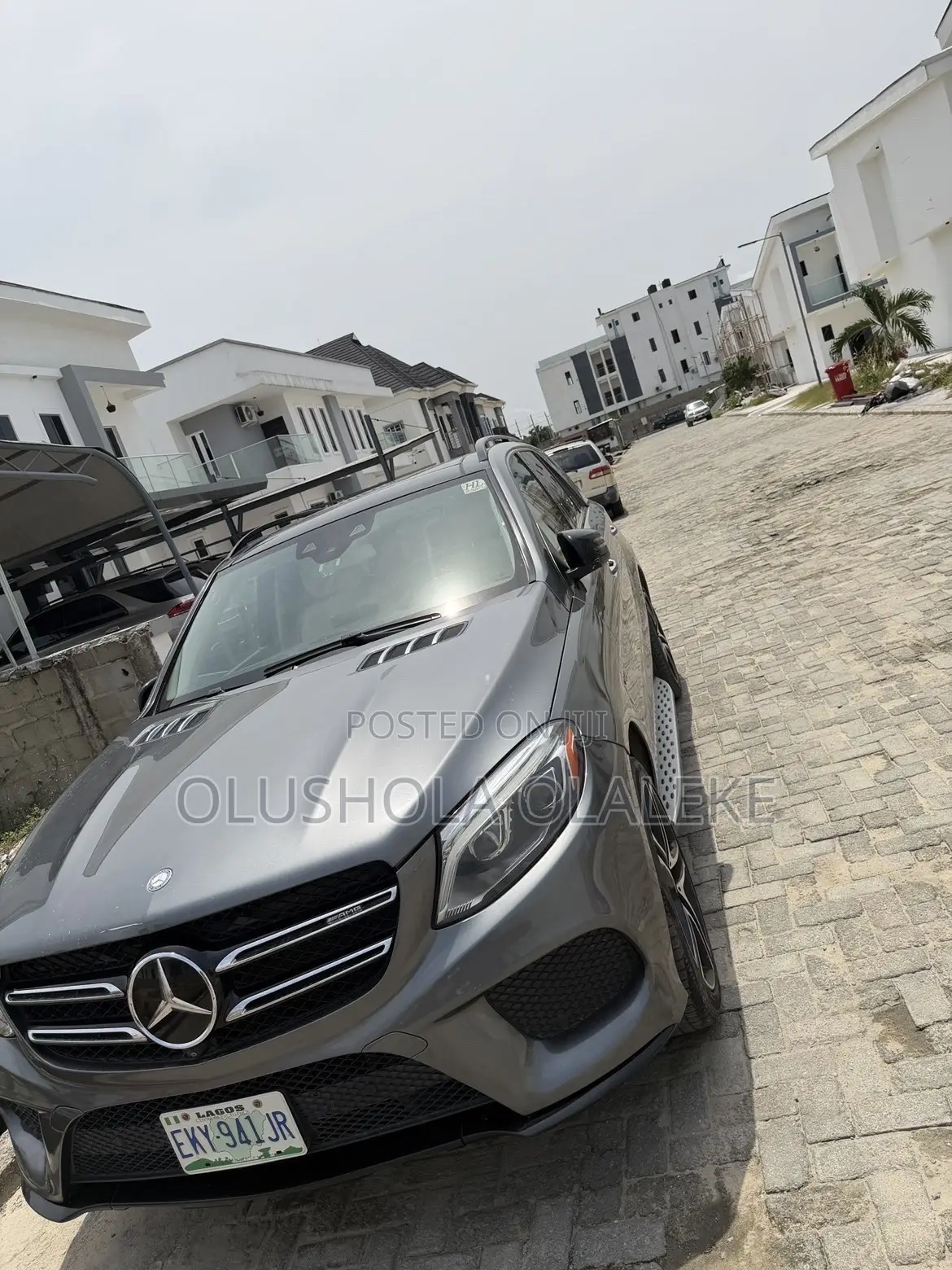 Mercedes-Benz GLE-Class AMG GLE 43 4MATIC 2017 Gray