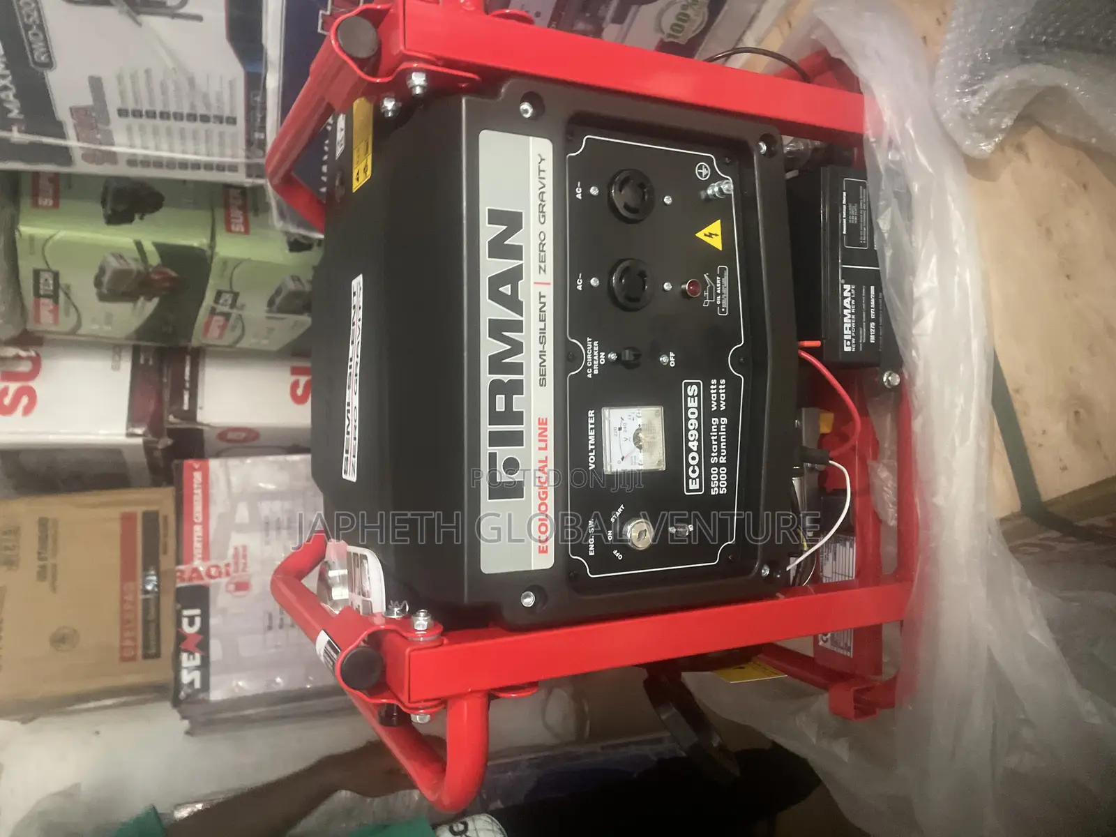 Firman 5.5kva Petrol Generator – Electric Recoil Start
