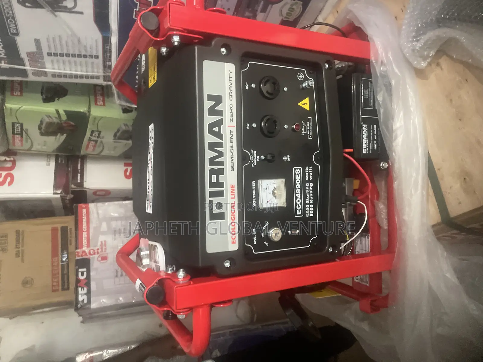 Firman 5.5kva Petrol Generator – Electric Recoil Start