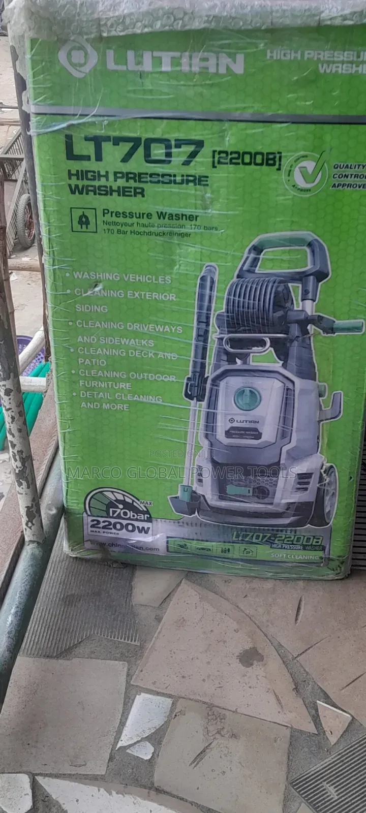 Lutian High Pressure Washer Machine Lt707_2200b Powerful