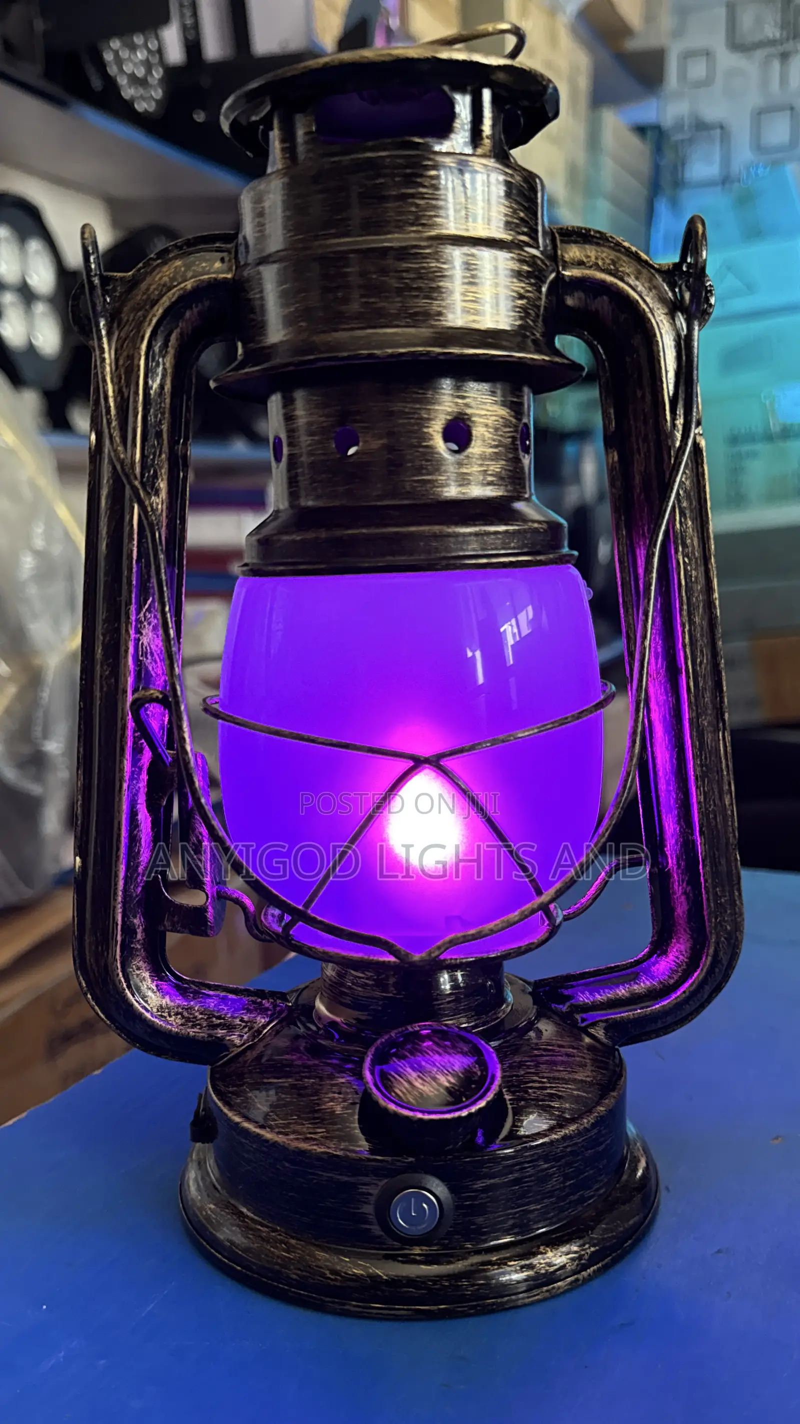 Rechargeable Led Dorime Lantern For Nightclub Afterparty Concepts