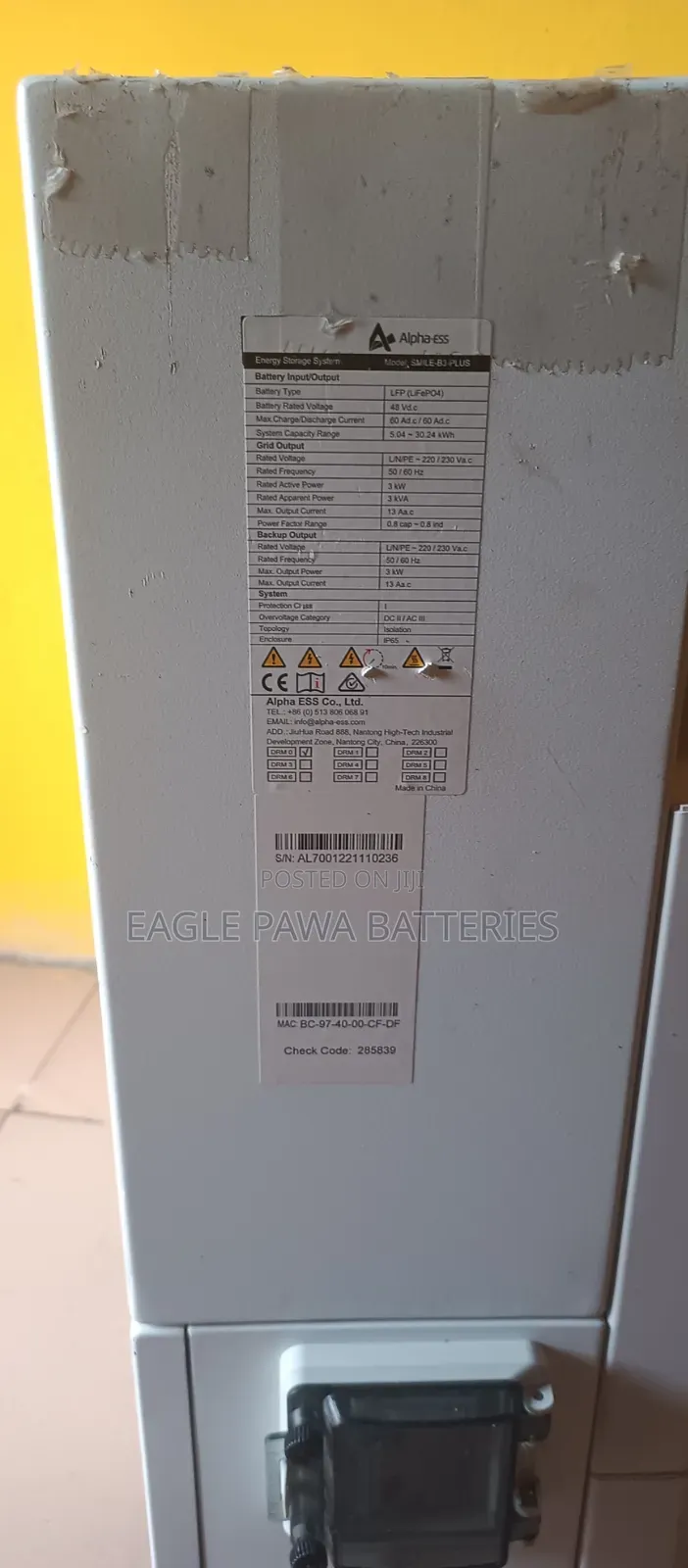 Alpha Ess 4.7kwh