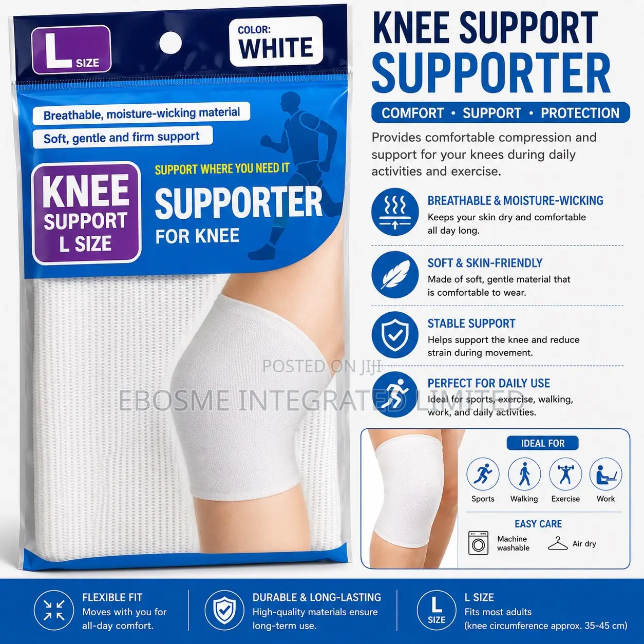 Knee Supporter Large Size 28cm(1pcs)