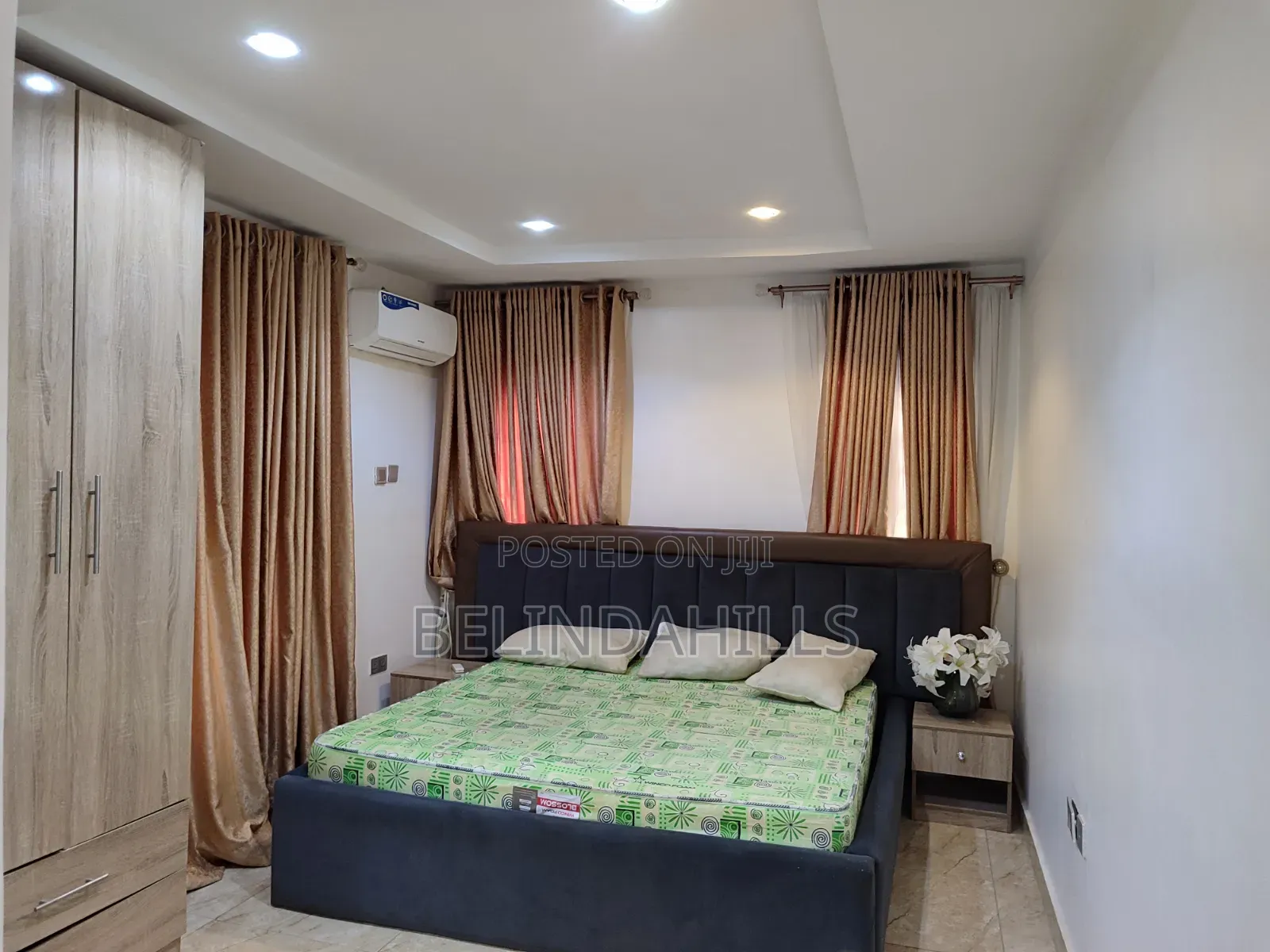 Furnished 1bdrm Block of Flats in Mabushi for rent