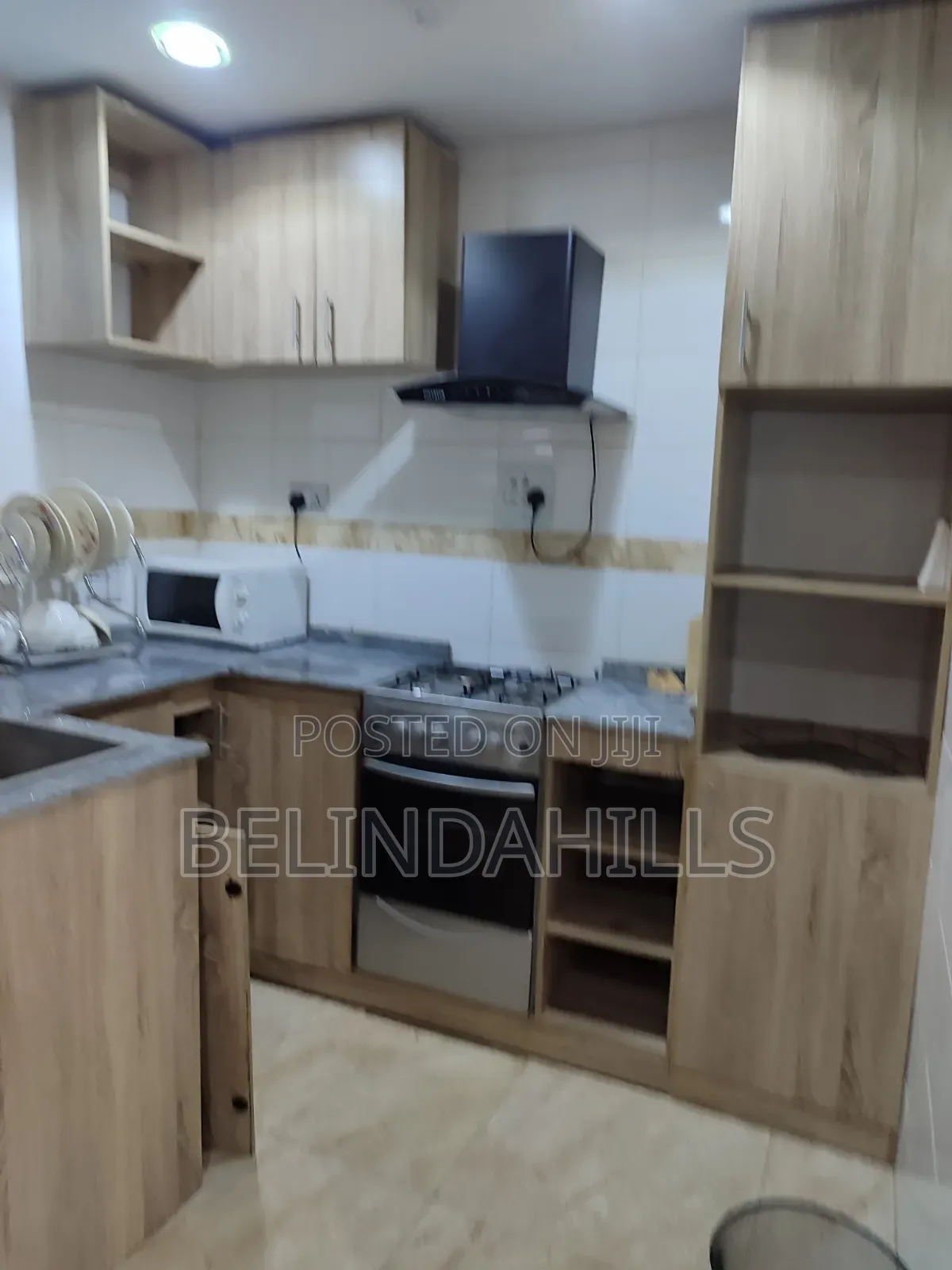 Furnished 1bdrm Block of Flats in Mabushi for rent