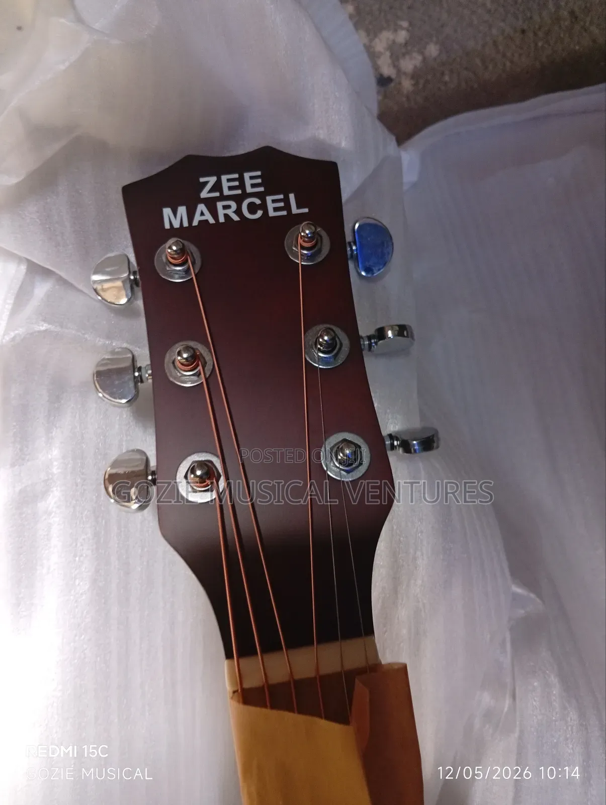 Zee Marcel 40" Semi Acoustic Guitar 6 Strings With Sweetest Sound
