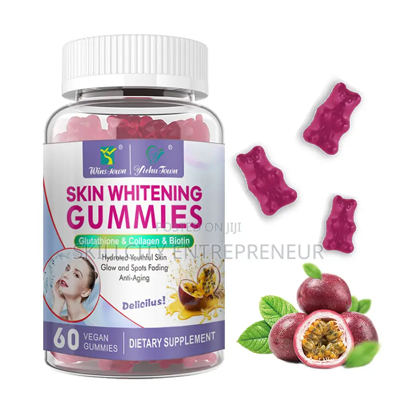 Skin Whitening Gummies Glutathiones-Collagen-Biotin