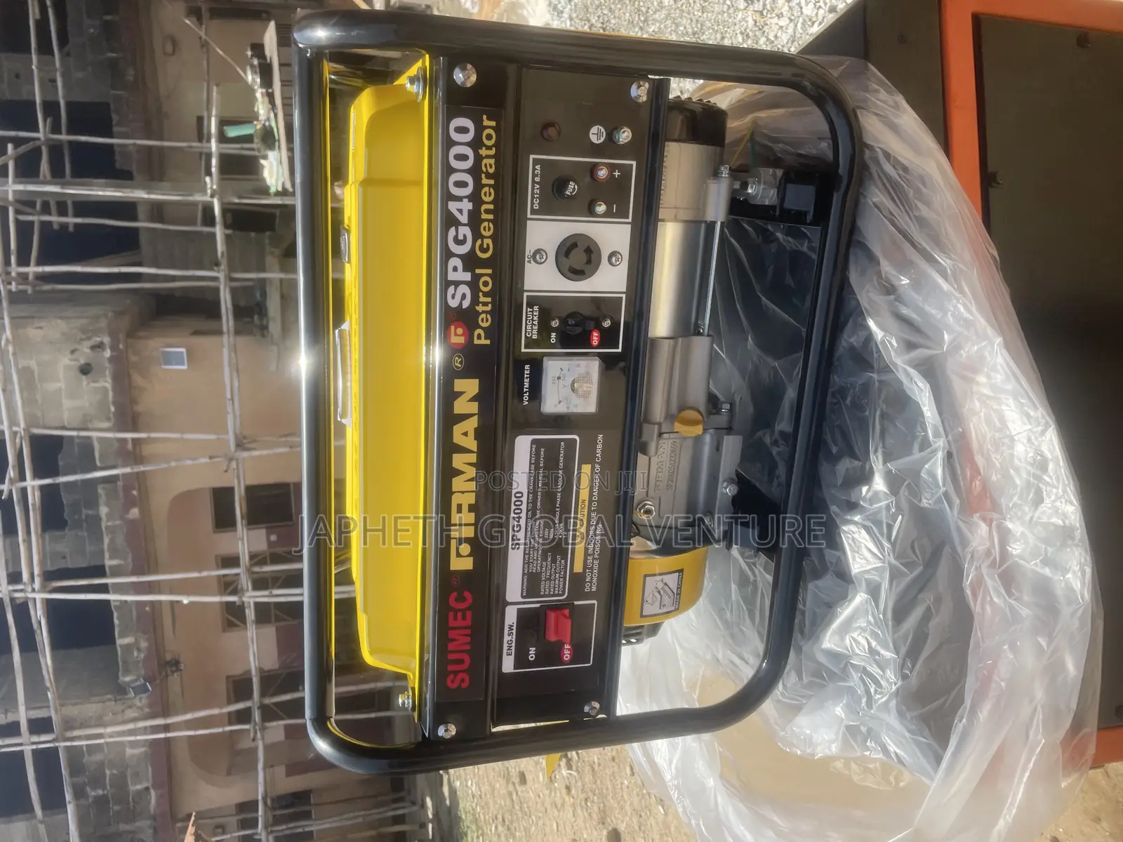 Heavy Duty Sumec Firman Spg4000 Copper Coil Generator