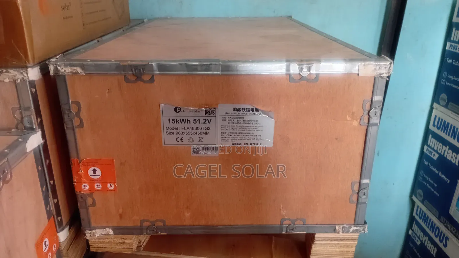 Felicity 15kwh 48v Lithium Battery for Solar Systems — Abuja
