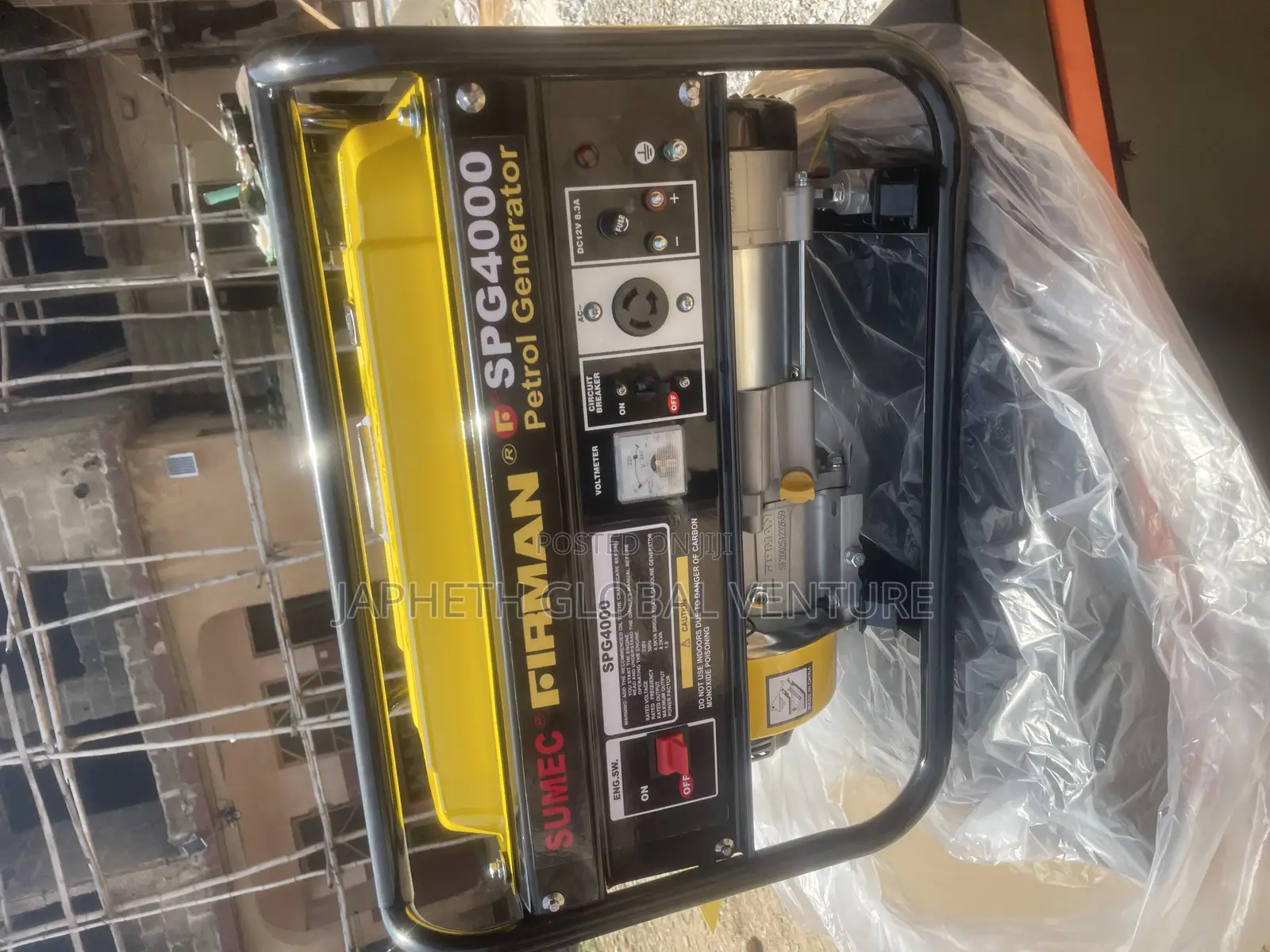 Original Firman Generator 4.5kva