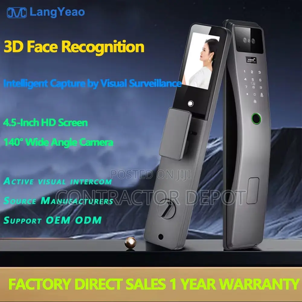Automatic Wifi Wireless Fingerprint Card Tuya App Smart Door Lock