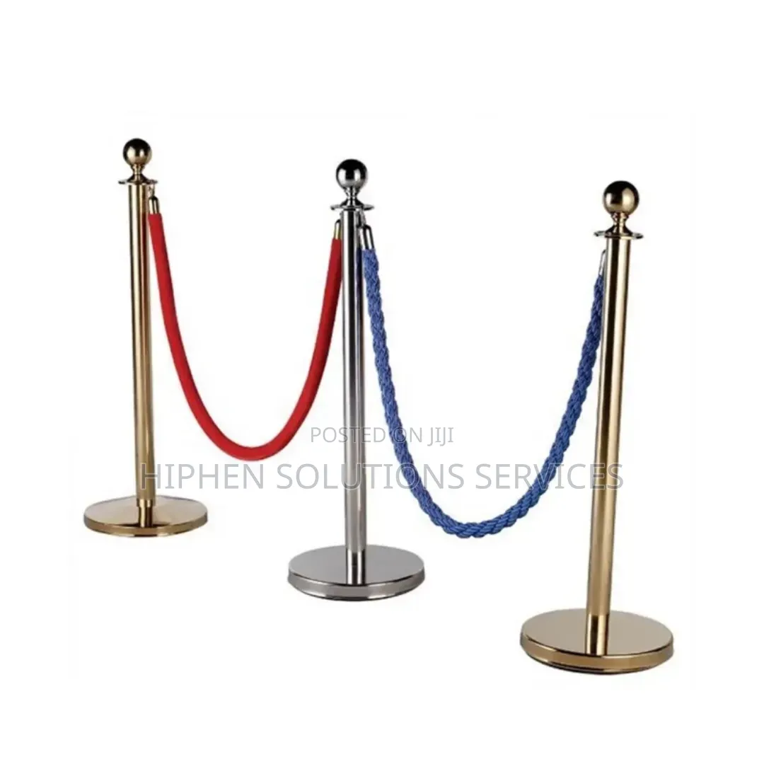Outdoor Stanchion Barrier Rope Type Distributor in Nigeria