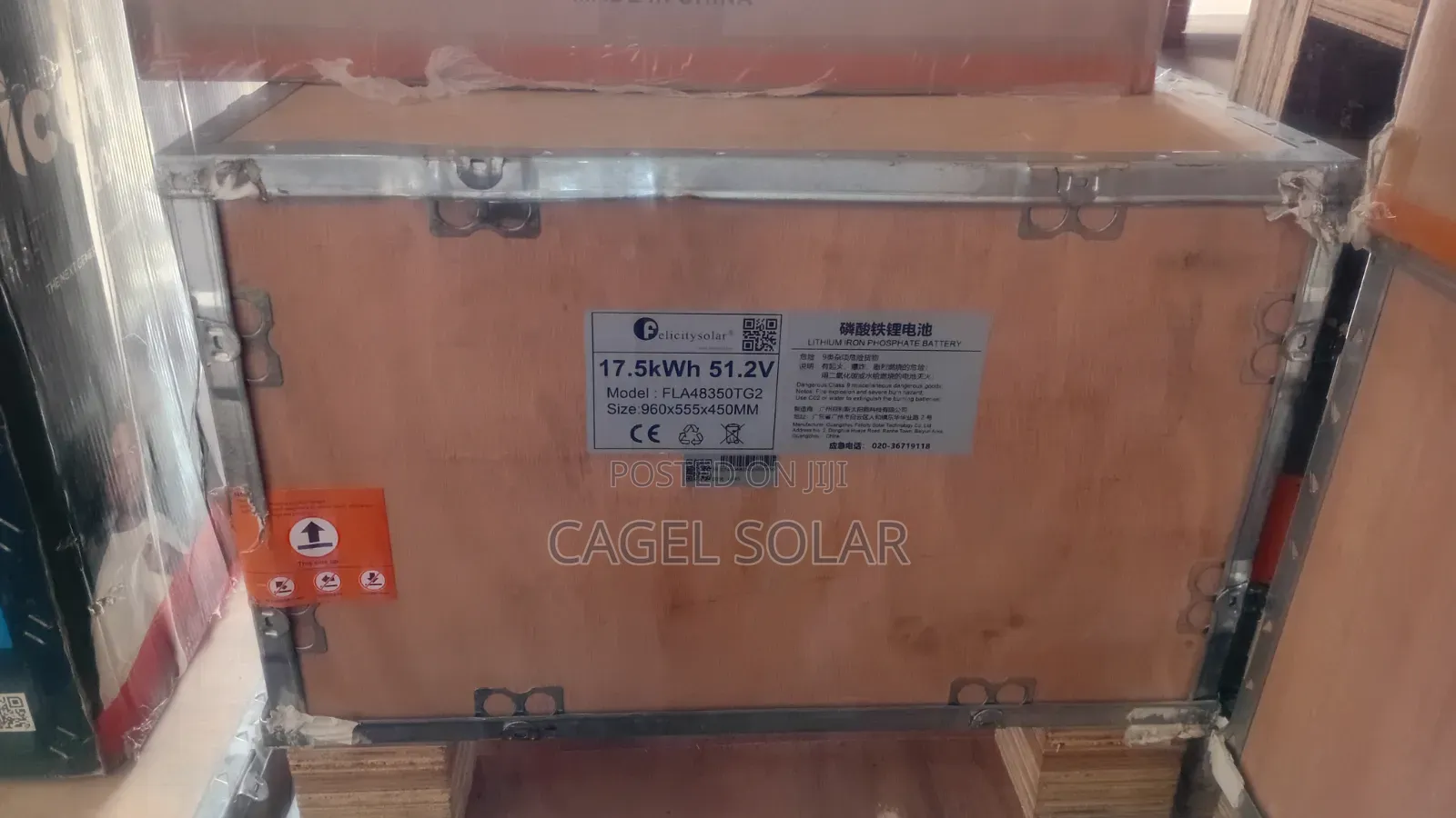 Felicity 17.5kwh 48v Lithium Battery for Solar Systems — Abuja