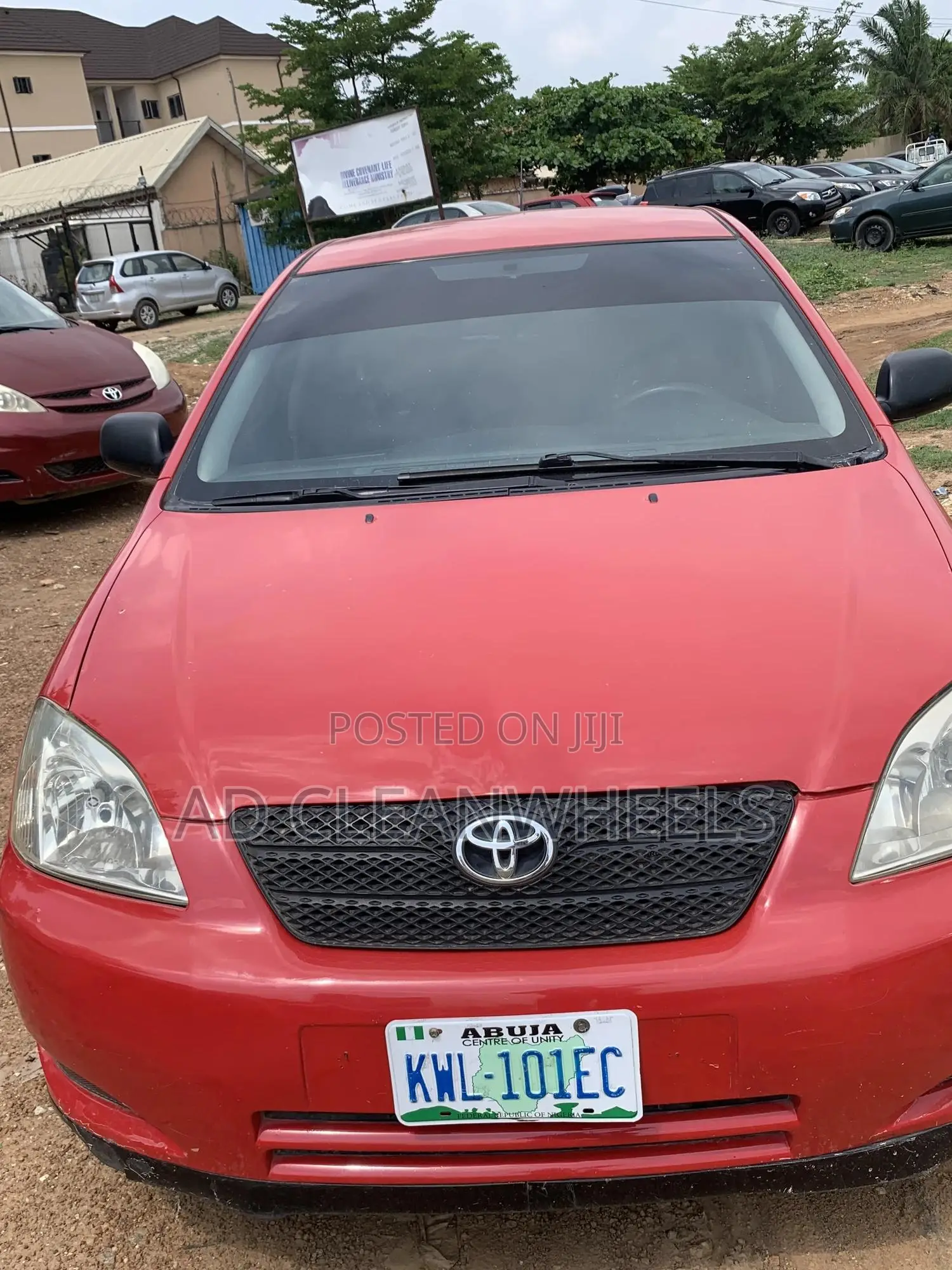 Toyota Corolla 2004 Red