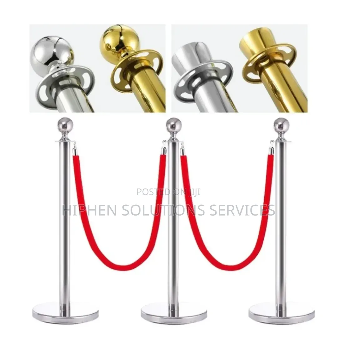 Crowd Control Stanchion Barrier Rope Type Distributor Nigeria