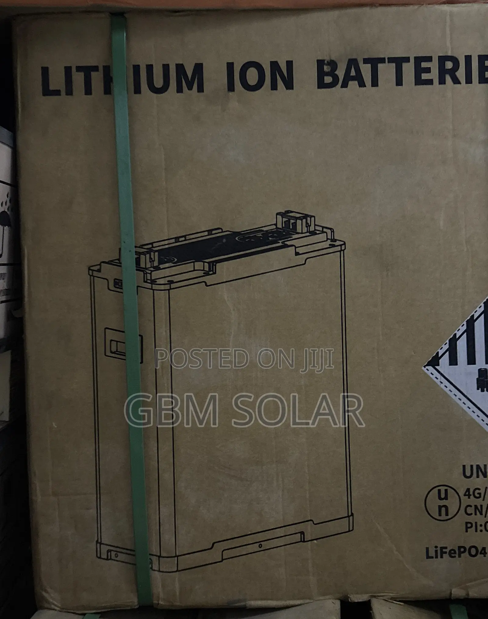 5kwh 24v 200ah Lithium Battery Blue Carbon