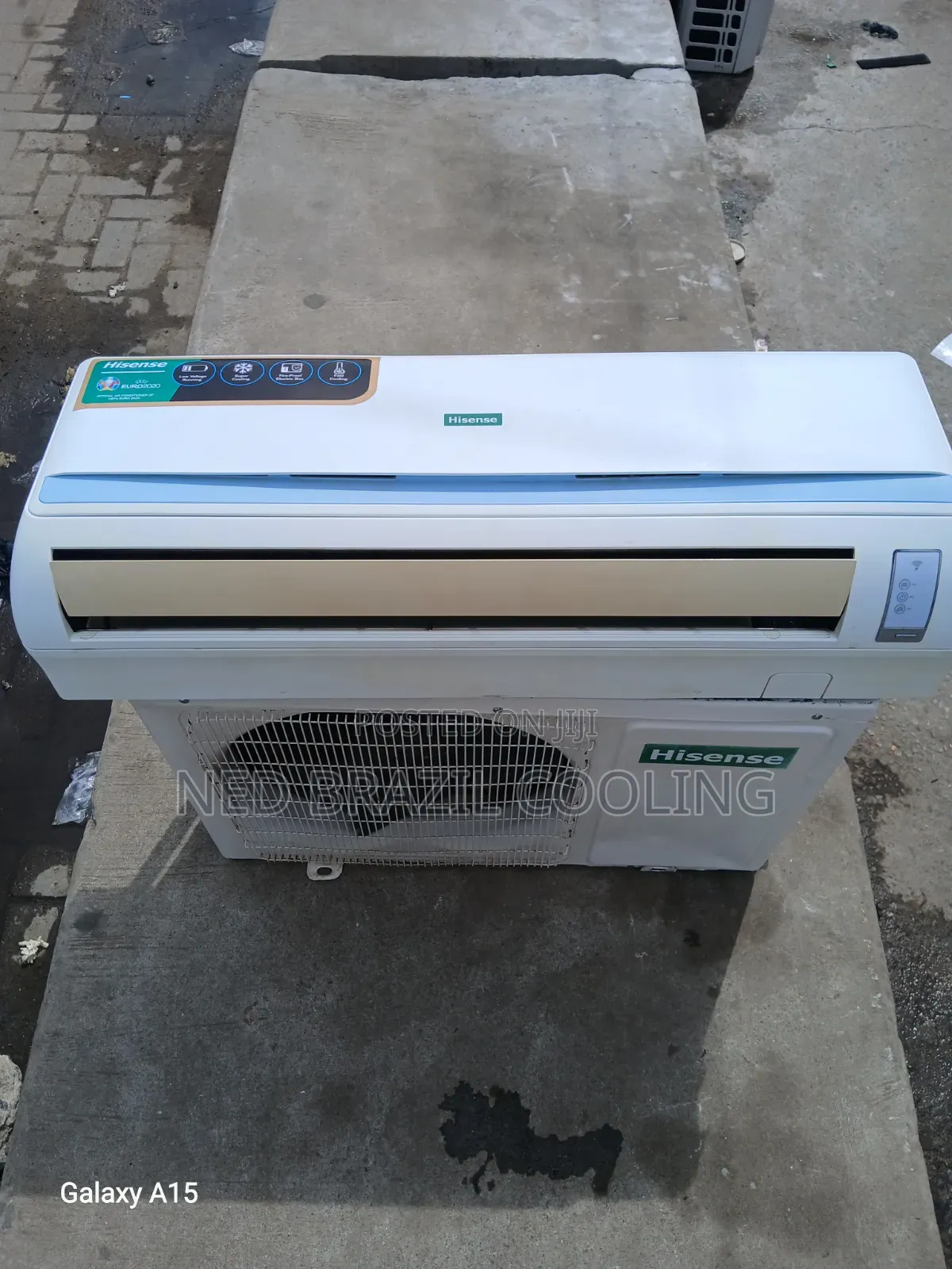 Uk Used 1.5hp Hisense Air Conditioner Non-Inverter