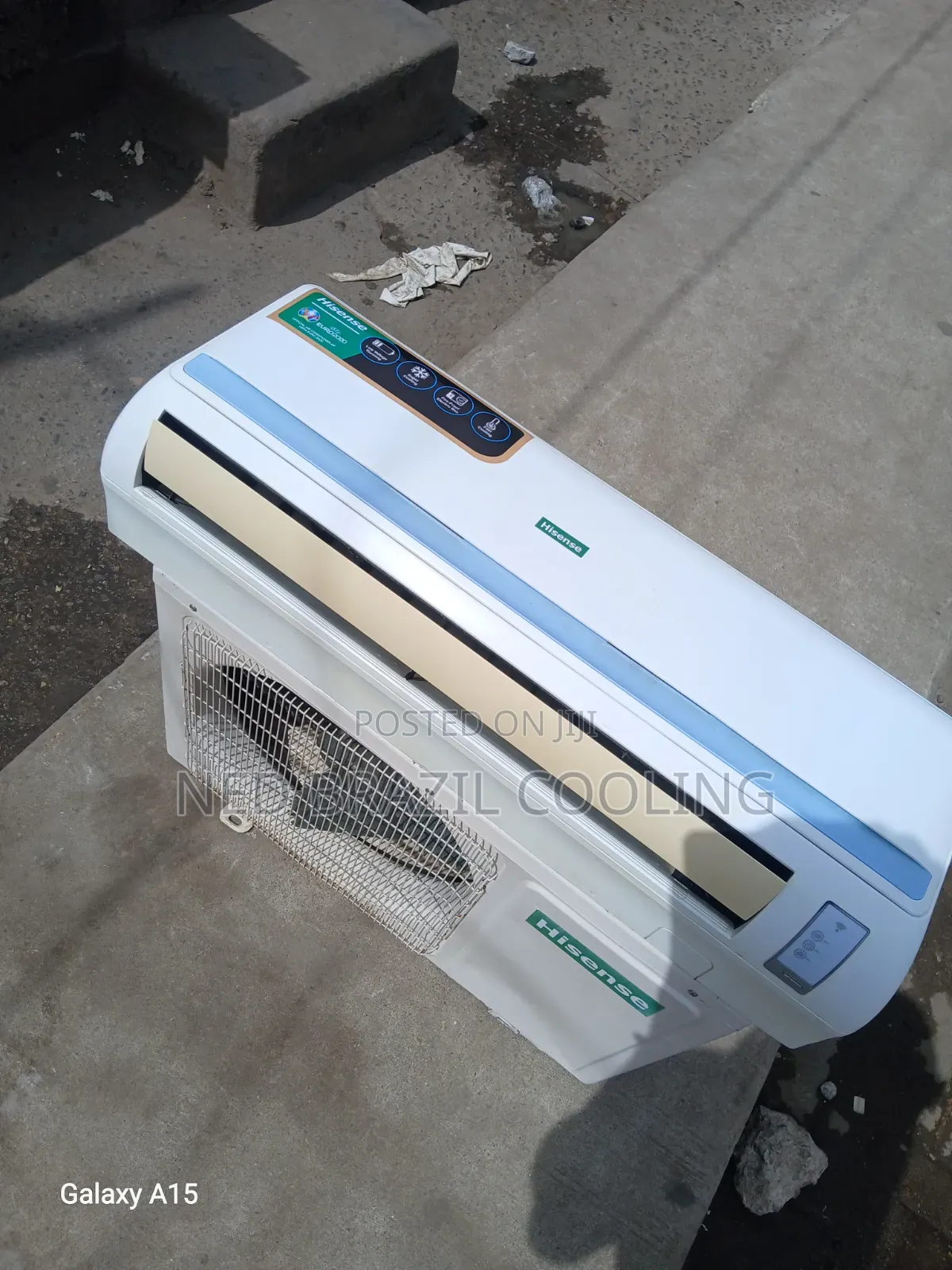 Uk Used 1.5hp Hisense Air Conditioner Non-Inverter