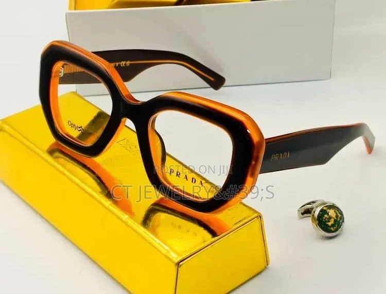 Original Thick Frame Designer for the Fashionable Unisex Luxury Look