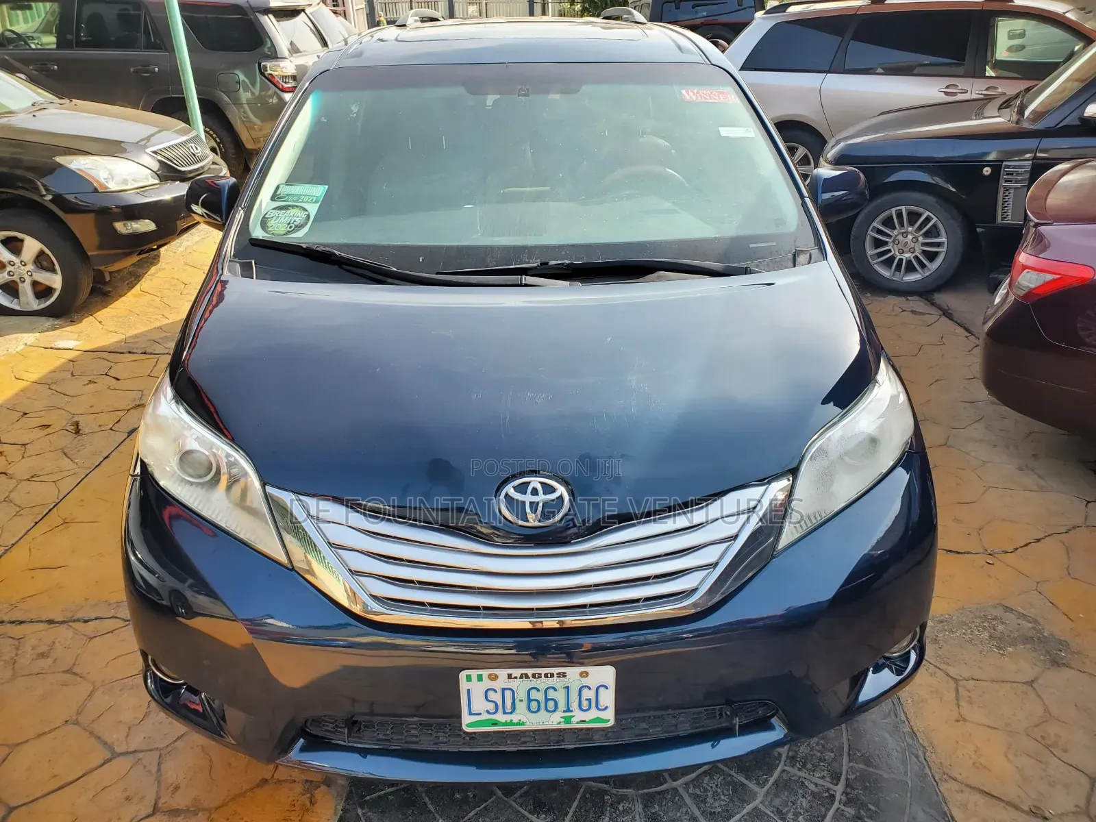Toyota Sienna XLE 7 Passenger 2011 Blue