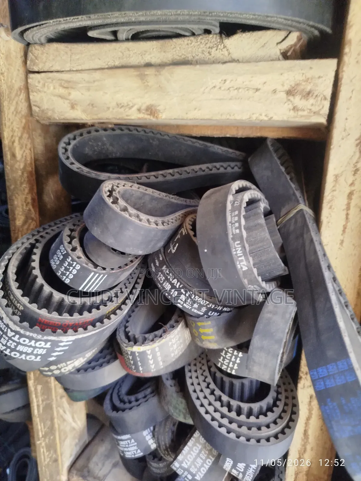 Belt and Cables