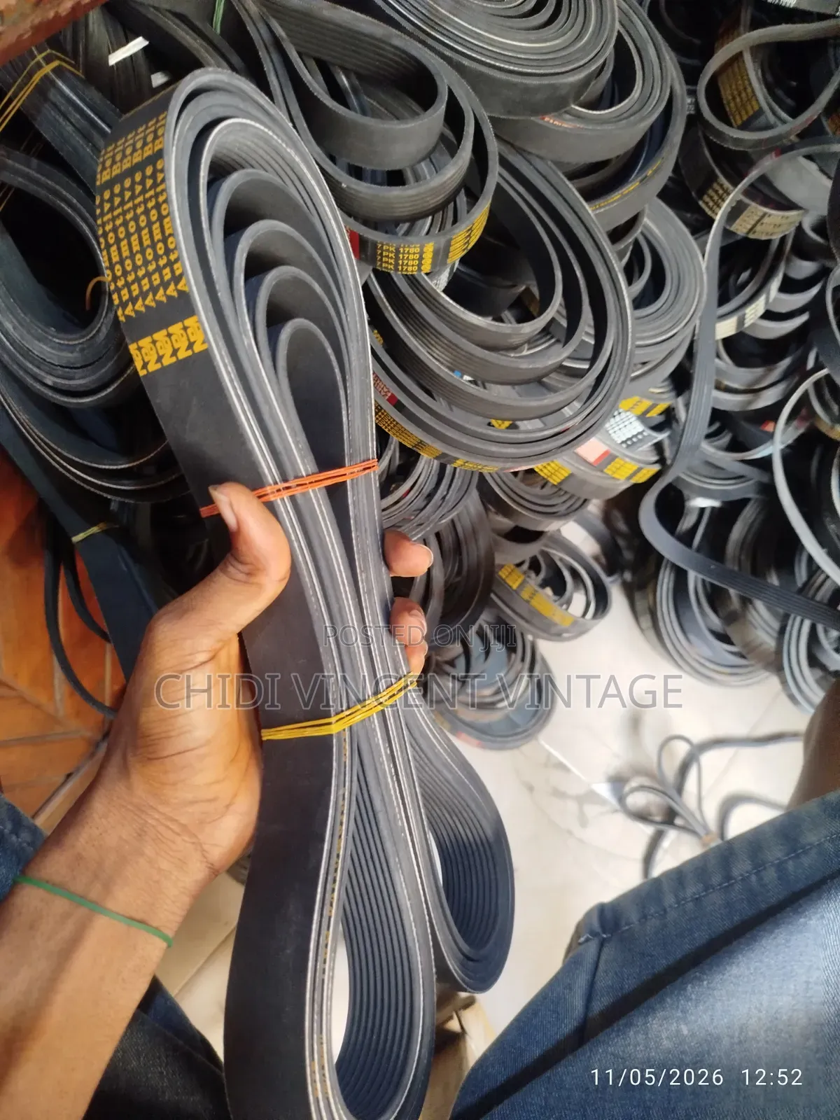 Belt and Cables