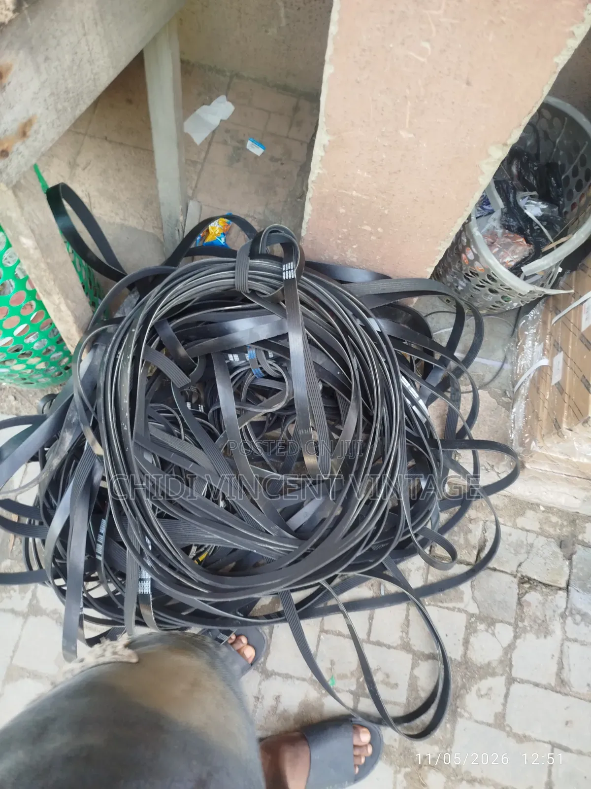 Belt and Cables