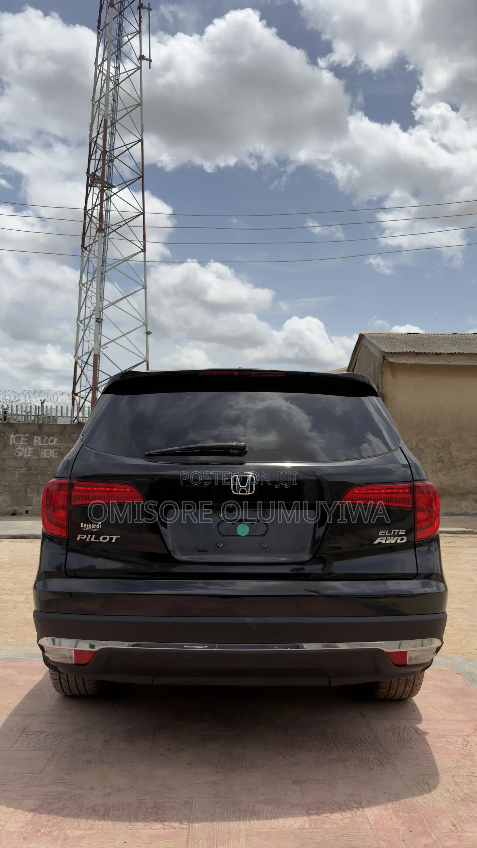 Honda Pilot Elite 4dr AWD (3.5L 6cyl 9A) 2016 Black