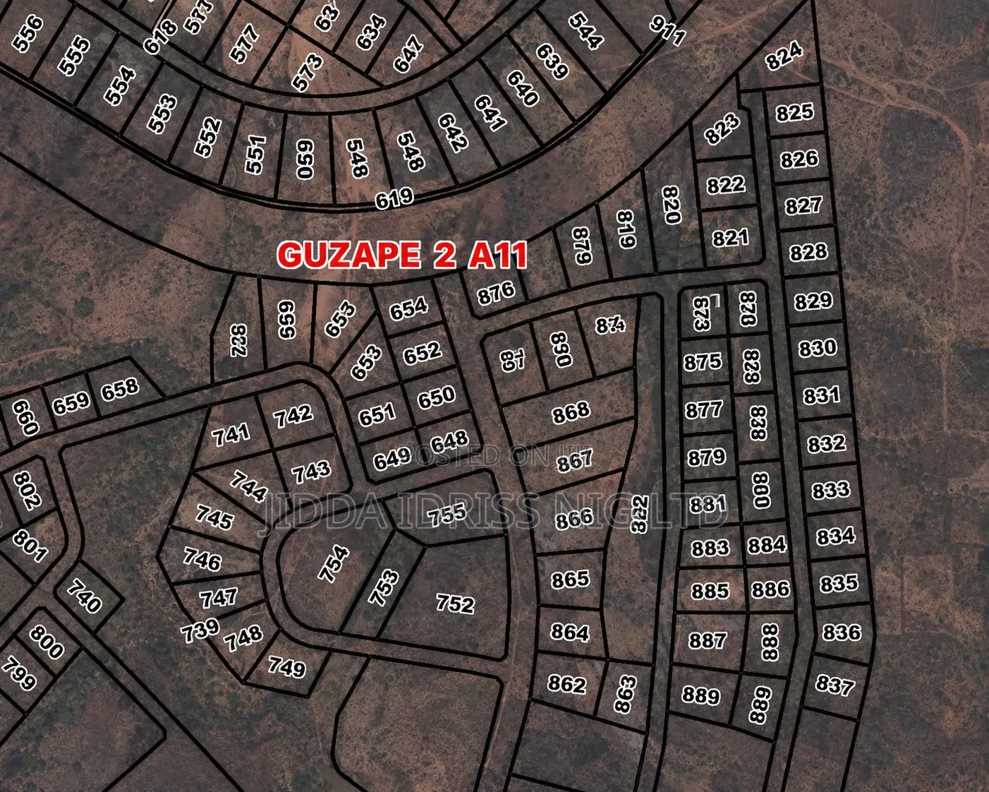 Direct Mandate: 1,881sqm Land In Guzape Ii Abuja