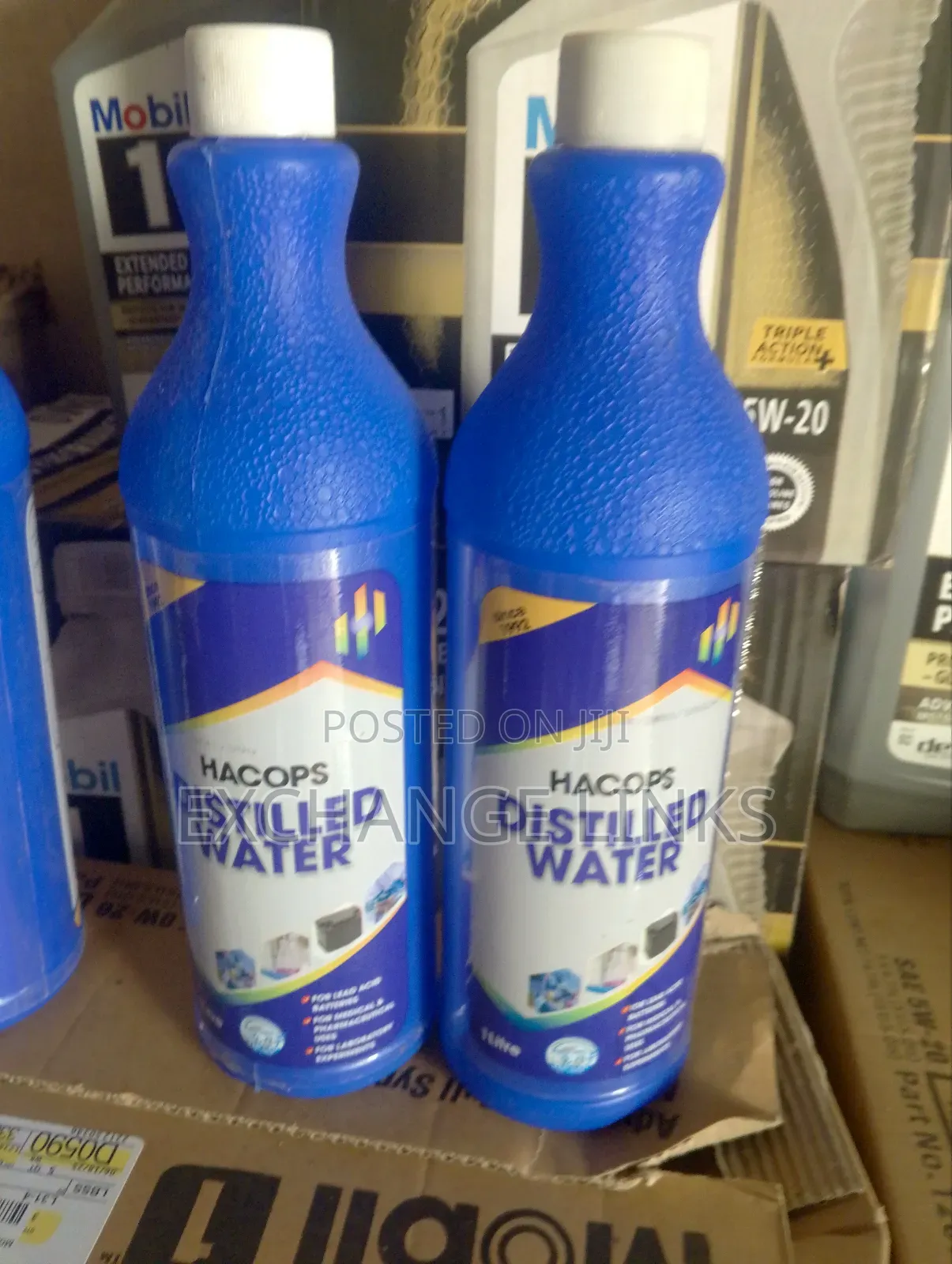 Original 1l Hacops Distilled Water for Solar Batteries