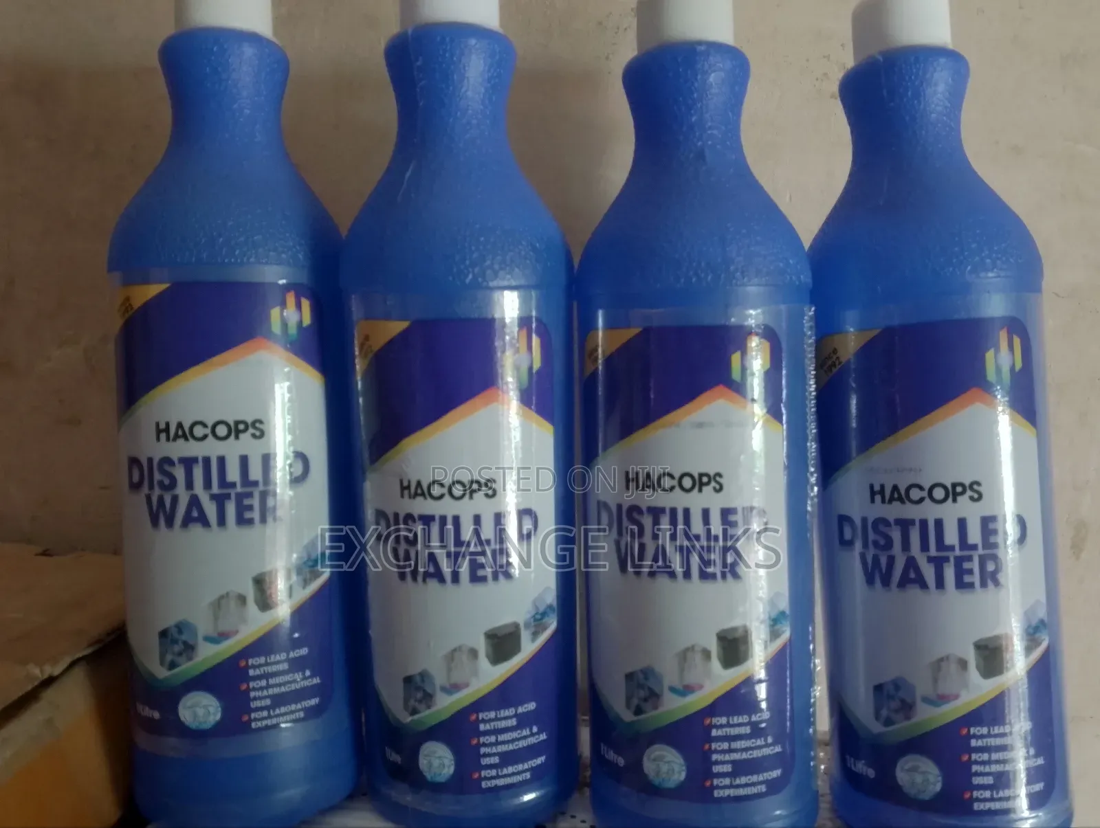 Inverter Batteries Distilled Water Hacops 1l