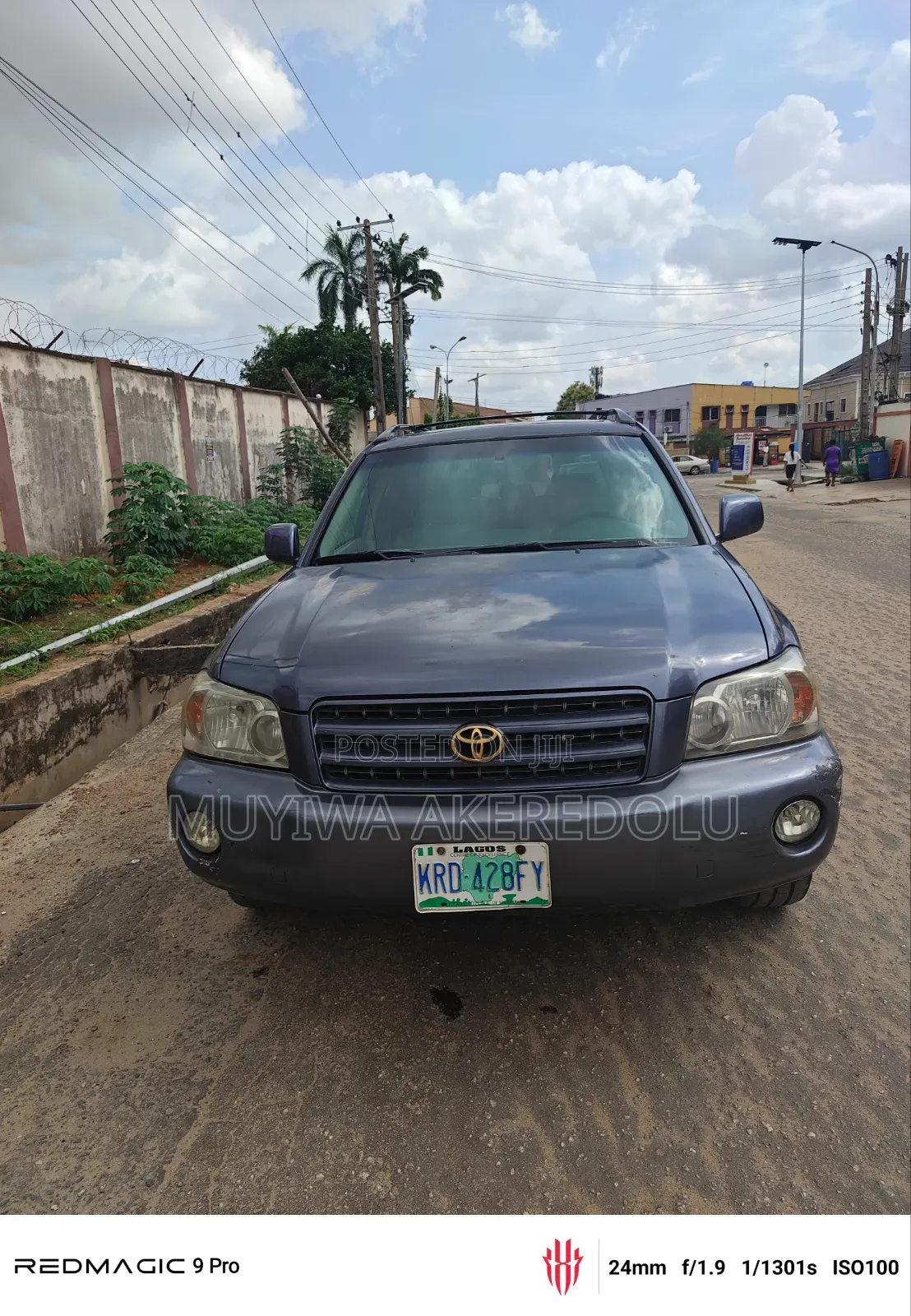 Toyota Highlander 2003 Blue