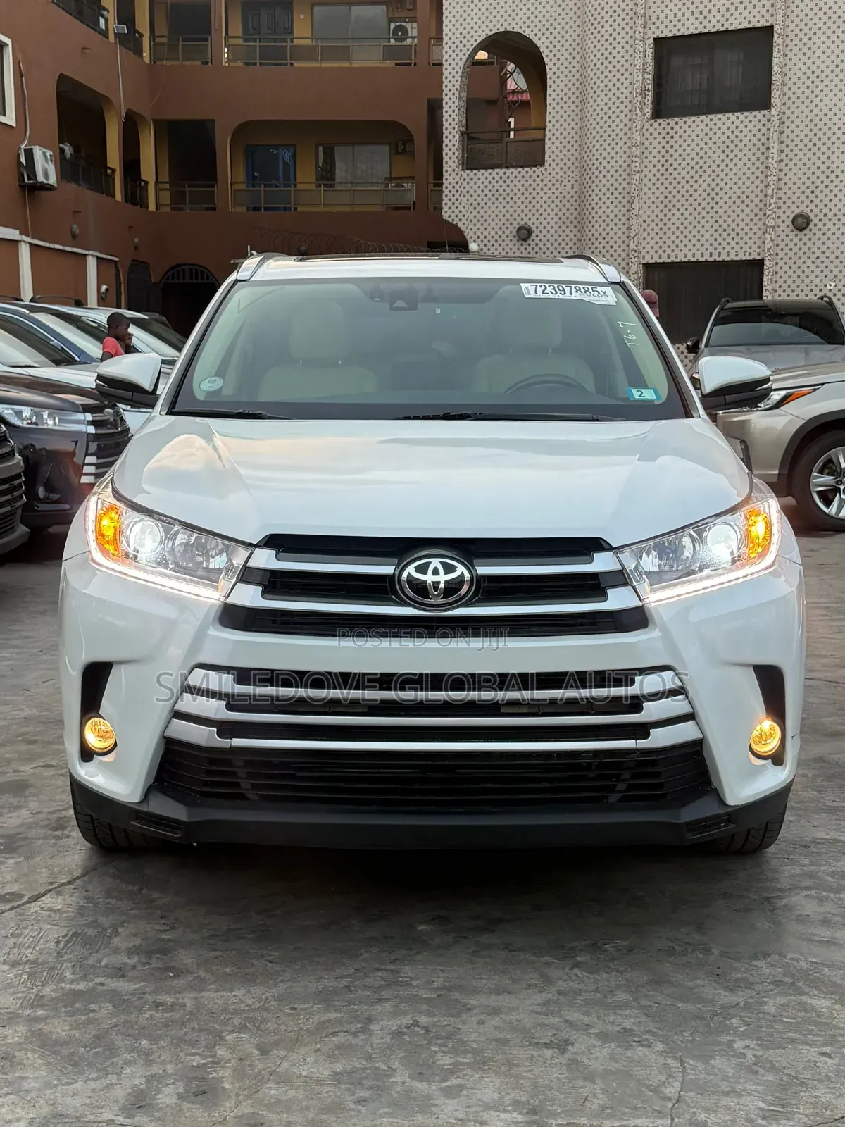 Toyota Highlander Limited V6 4x4 (3.5L 6cyl 6A) 2016 White