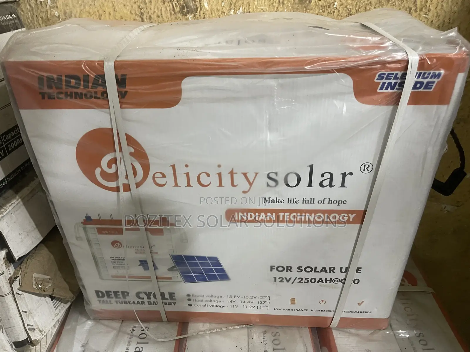 Delicity Tubular Battery