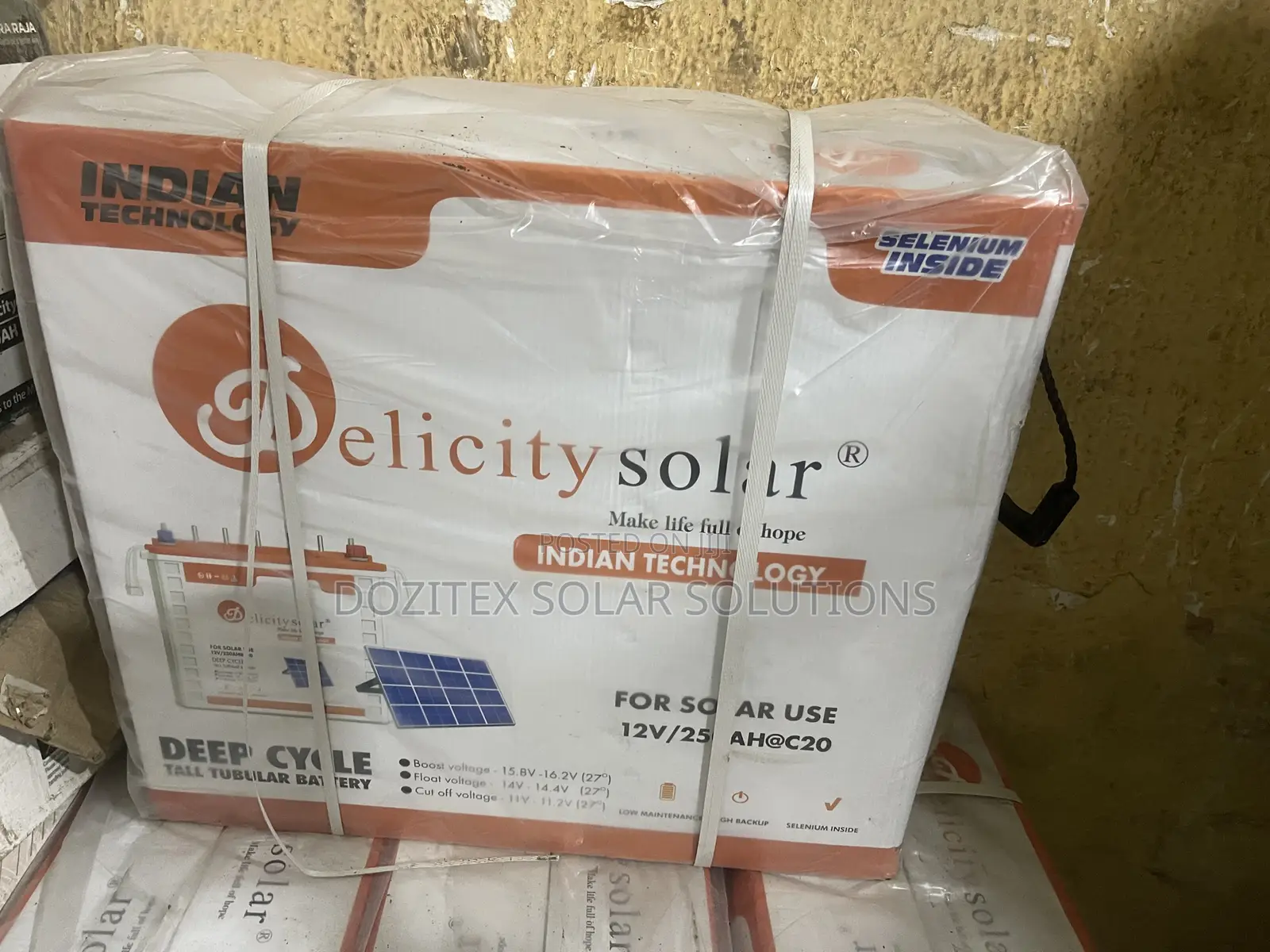 Delicity Tubular Battery