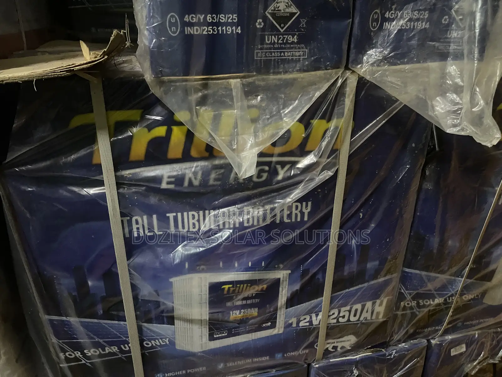 Trillion Energy Tall Tubular Battery