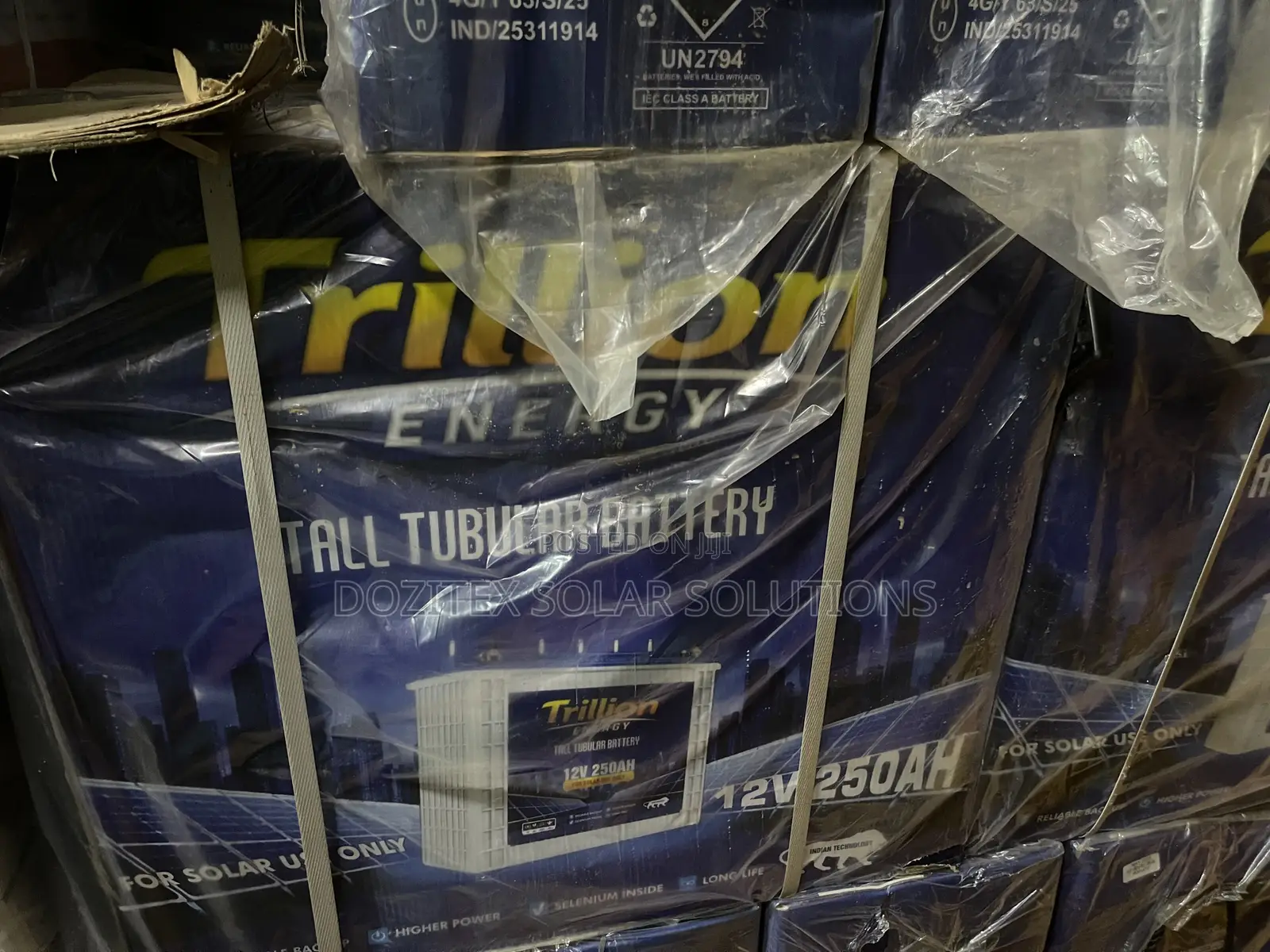 Trillion Energy Tall Tubular Battery