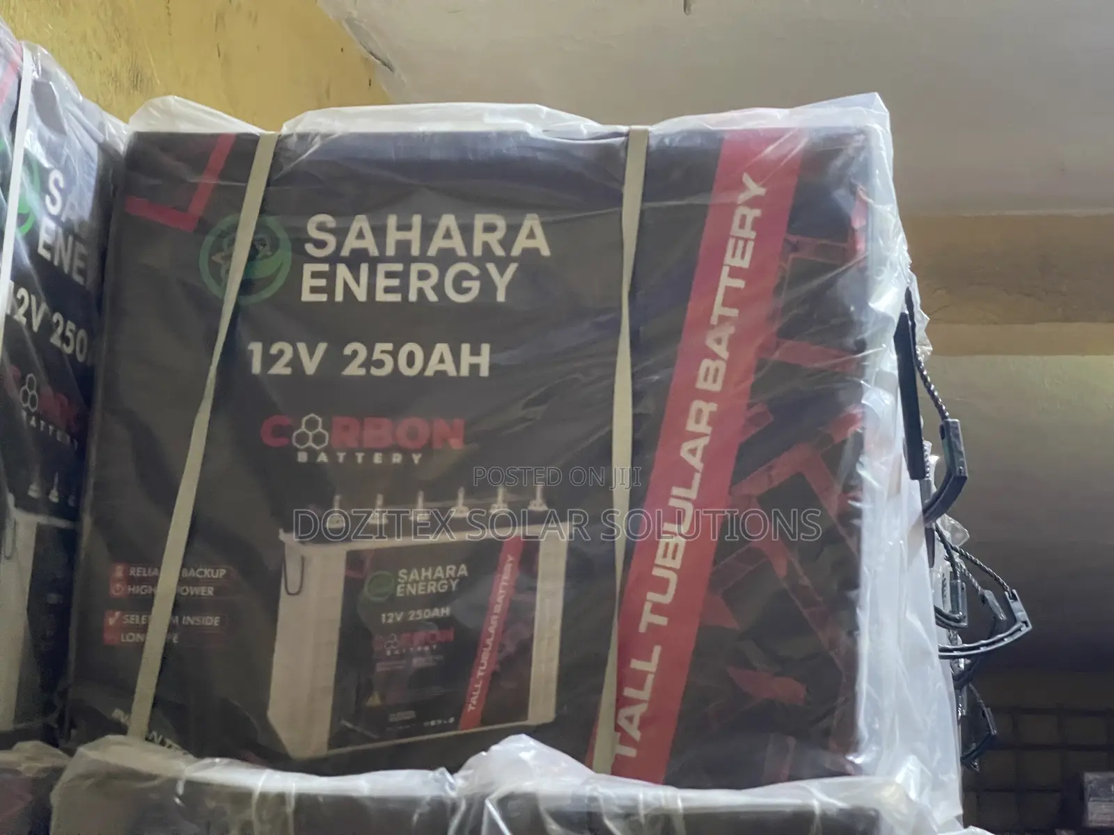 Sahara Energy Tall Tubular Battery