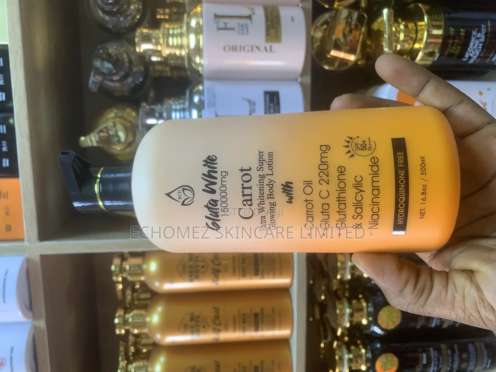 Gluta White Mg Half Cast Strong Whitening Body Lotion