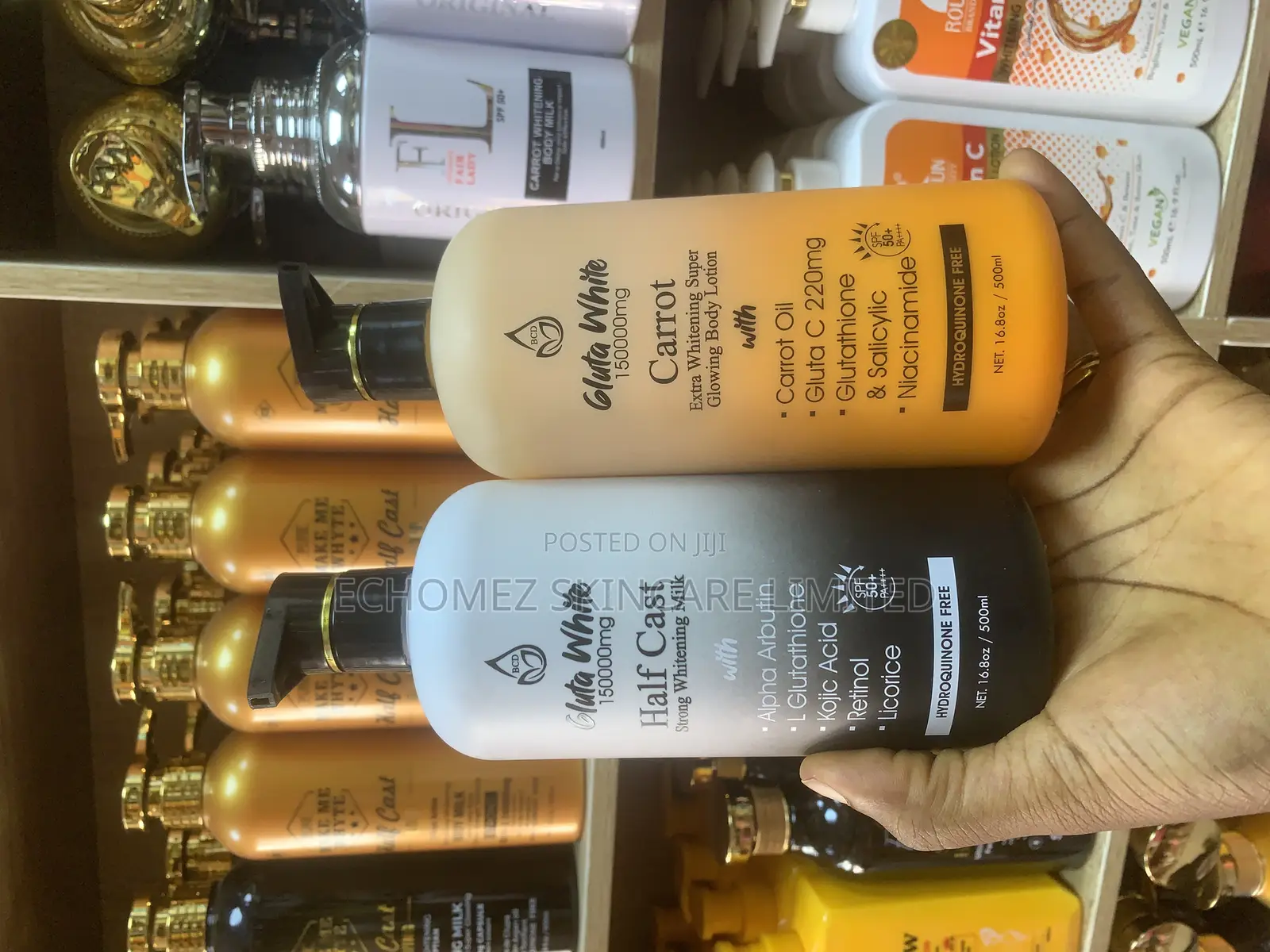 Gluta White Mg Half Cast Strong Whitening Body Lotion