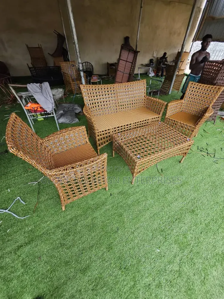 5 in 1 Rattan Chair Set